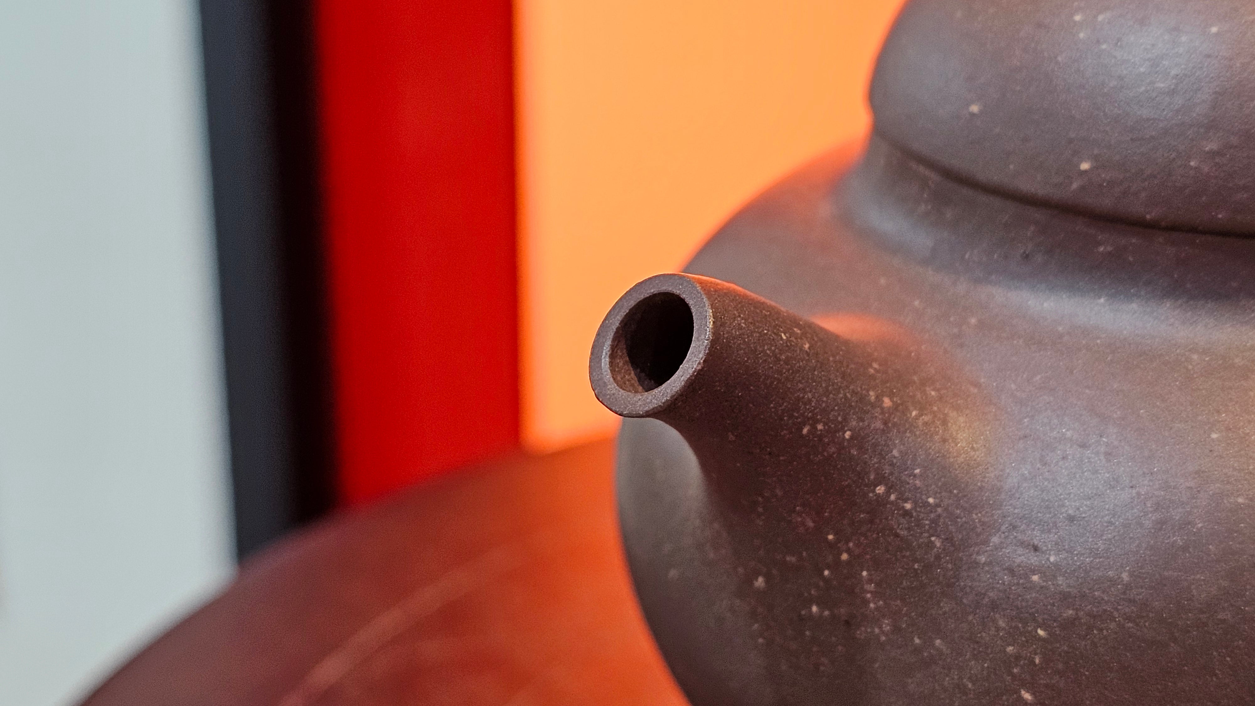 Gao Pan 高番, 143.9ml (very well-weighted bottom, stable!), Tai Xi Zi Ni (Gao Wen) 台西紫泥(高温), by our Craftsman Fan Xiao Zhi 范小智 ~ Congratulations!to Mr Y.L.! 2309hrs 31st August 2025, Cranbourne North!ViC, Australia🇦🇺!