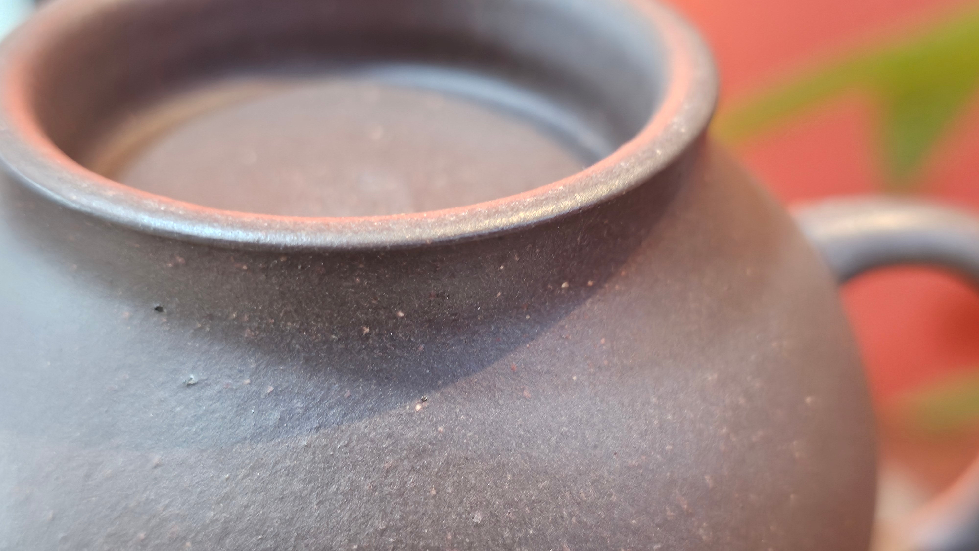 Gao Pan 高番, 143.9ml (very well-weighted bottom, stable!), Tai Xi Zi Ni (Gao Wen) 台西紫泥(高温), by our Craftsman Fan Xiao Zhi 范小智 ~ Congratulations!to Mr Y.L.! 2309hrs 31st August 2025, Cranbourne North!ViC, Australia🇦🇺!