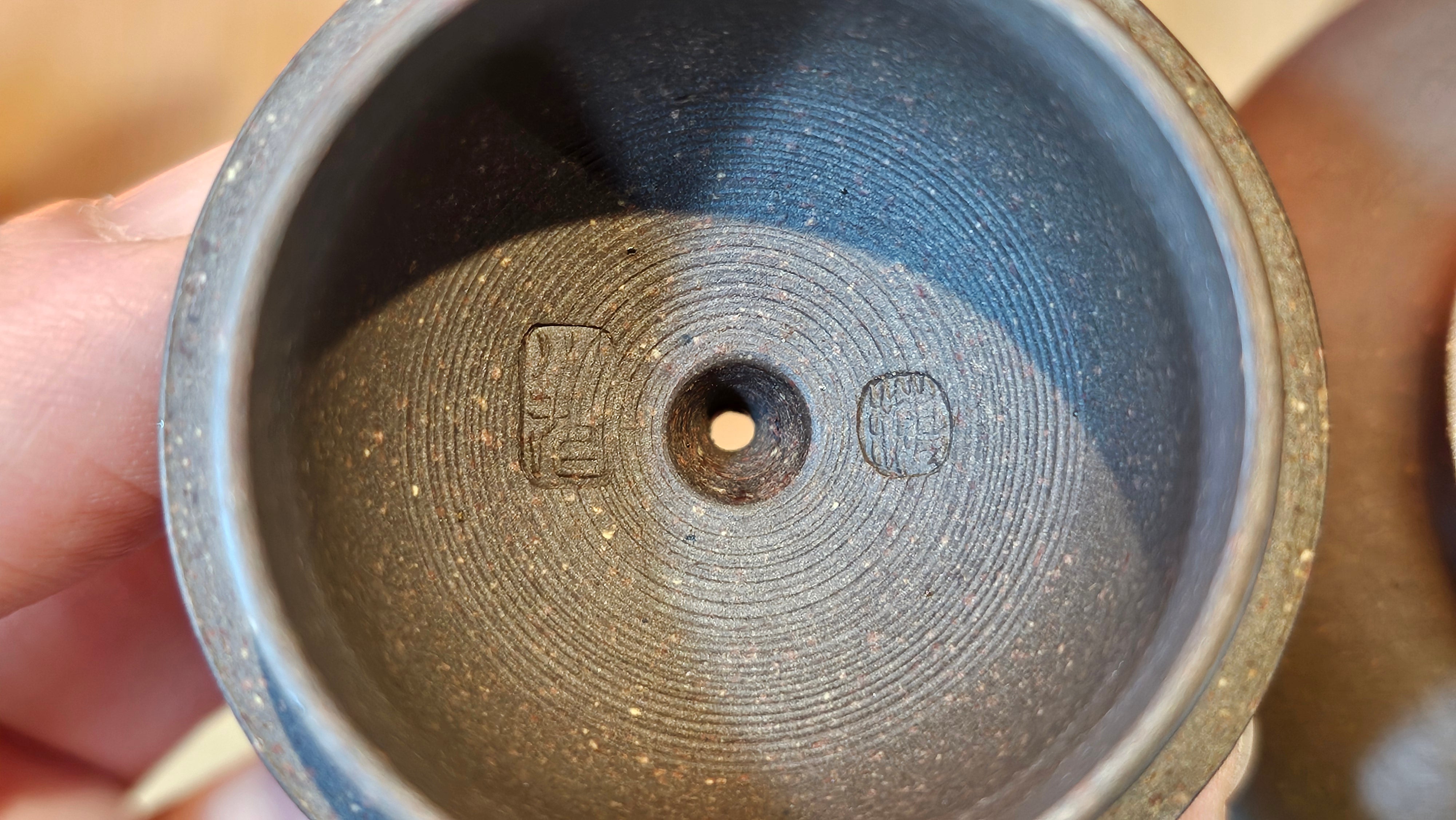 Gao Pan 高番, 143.9ml (very well-weighted bottom, stable!), Tai Xi Zi Ni (Gao Wen) 台西紫泥(高温), by our Craftsman Fan Xiao Zhi 范小智 ~ Congratulations!to Mr Y.L.! 2309hrs 31st August 2025, Cranbourne North!ViC, Australia🇦🇺!