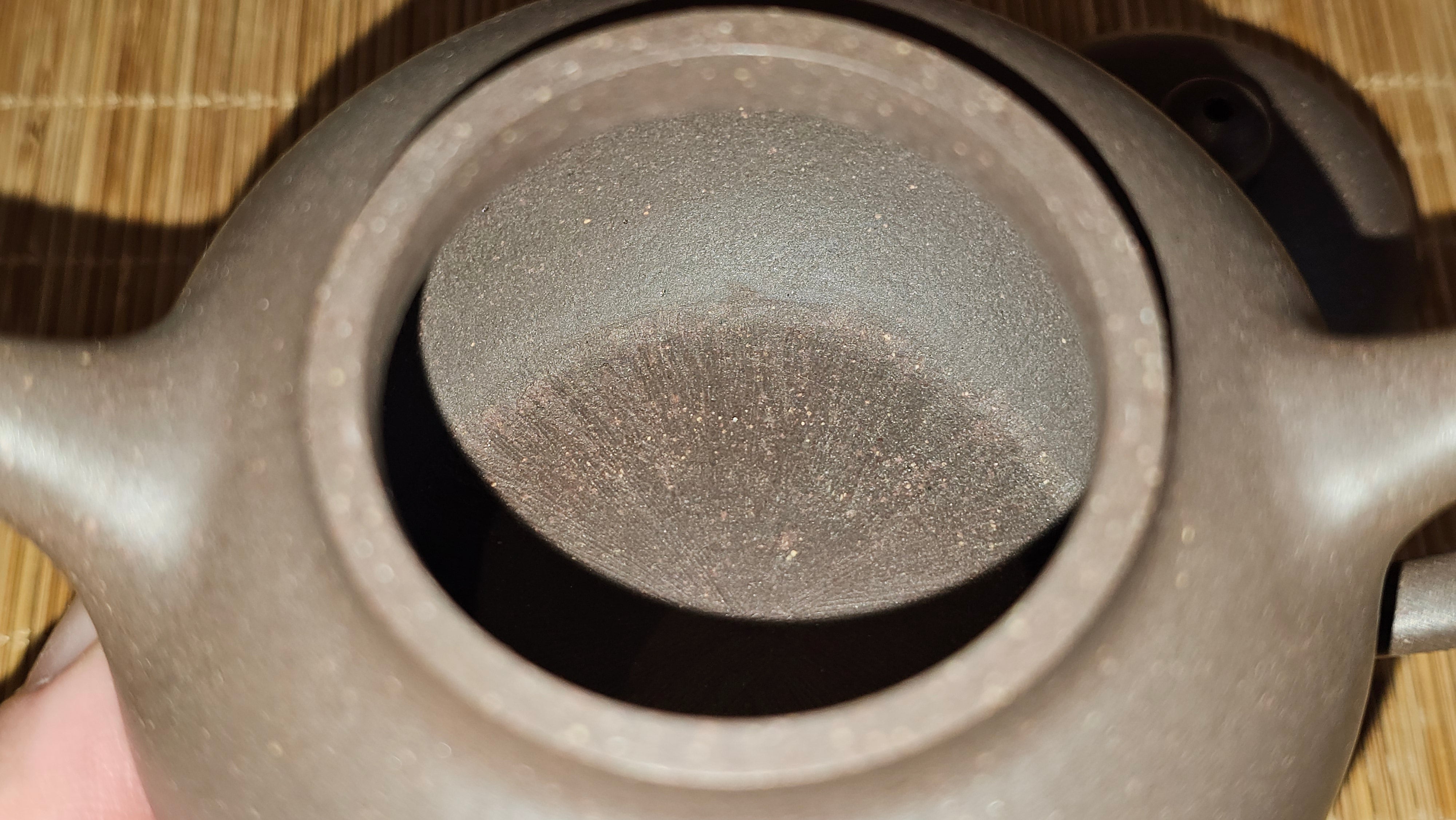 Gao Pan 高番, 143.9ml (very well-weighted bottom, stable!), Tai Xi Zi Ni (Gao Wen) 台西紫泥(高温), by our Craftsman Fan Xiao Zhi 范小智 ~ Congratulations!to Mr Y.L.! 2309hrs 31st August 2025, Cranbourne North!ViC, Australia🇦🇺!