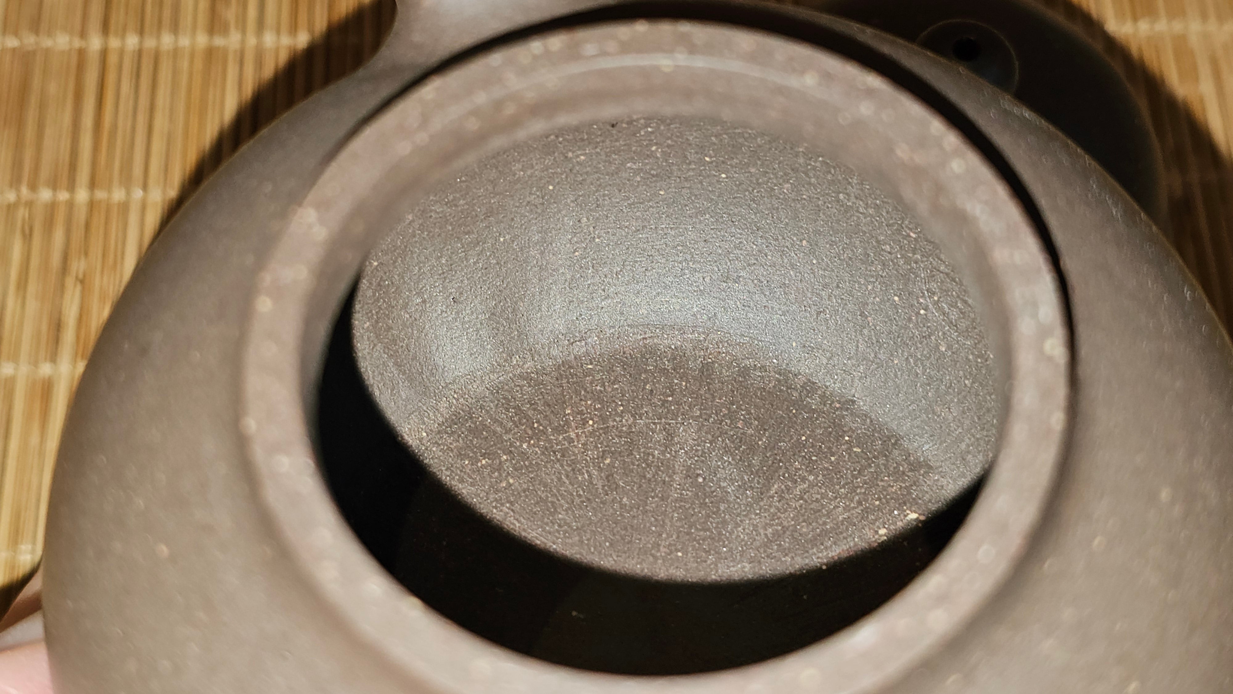 Gao Pan 高番, 143.9ml (very well-weighted bottom, stable!), Tai Xi Zi Ni (Gao Wen) 台西紫泥(高温), by our Craftsman Fan Xiao Zhi 范小智 ~ Congratulations!to Mr Y.L.! 2309hrs 31st August 2025, Cranbourne North!ViC, Australia🇦🇺!