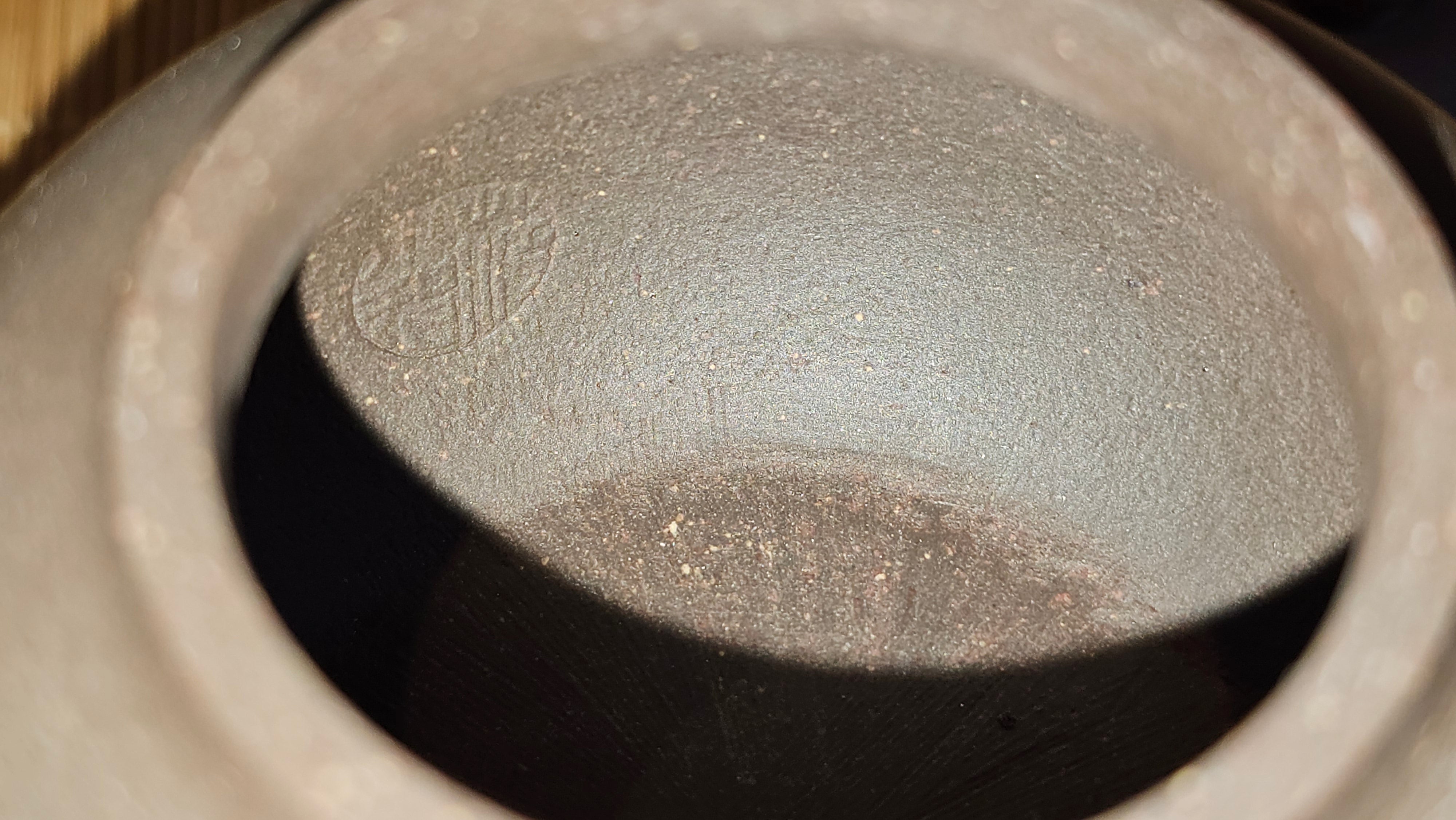 Gao Pan 高番, 143.9ml (very well-weighted bottom, stable!), Tai Xi Zi Ni (Gao Wen) 台西紫泥(高温), by our Craftsman Fan Xiao Zhi 范小智 ~ Congratulations!to Mr Y.L.! 2309hrs 31st August 2025, Cranbourne North!ViC, Australia🇦🇺!