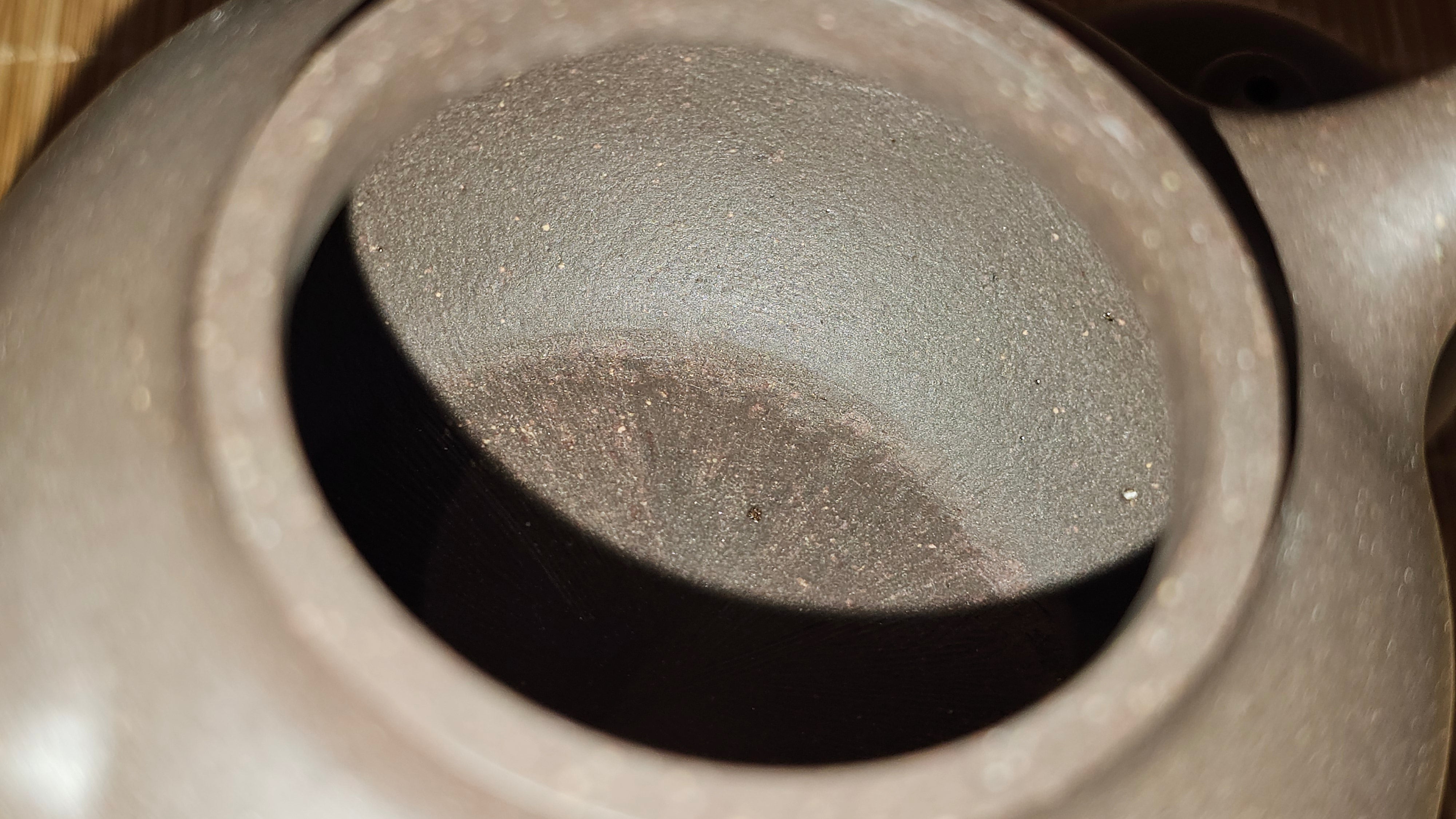 Gao Pan 高番, 143.9ml (very well-weighted bottom, stable!), Tai Xi Zi Ni (Gao Wen) 台西紫泥(高温), by our Craftsman Fan Xiao Zhi 范小智 ~ Congratulations!to Mr Y.L.! 2309hrs 31st August 2025, Cranbourne North!ViC, Australia🇦🇺!