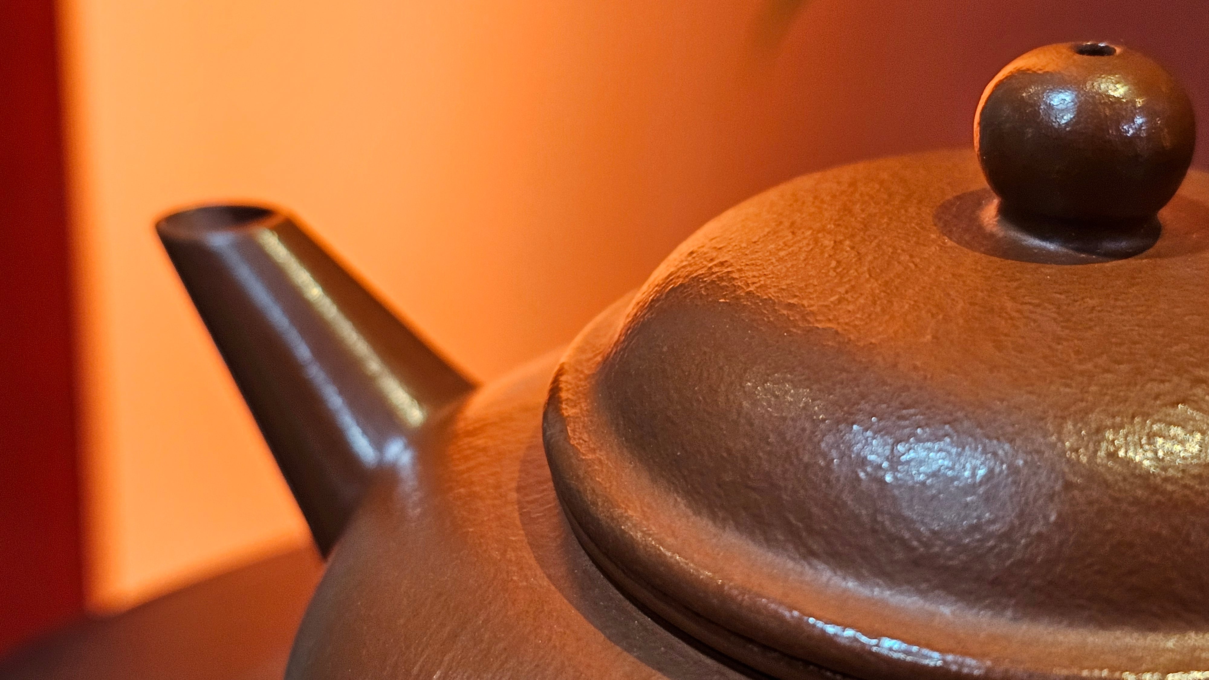 Shui Ping 水平, 157.8ml, Xiao Mei Yao Zhu Ni 小煤窑朱泥, by our Craftsman Chen Yue Fei 陈跃飞 ~!Congratulations to Mr M.C.! 0804hrs 31st August 2025, Fresno! CA!