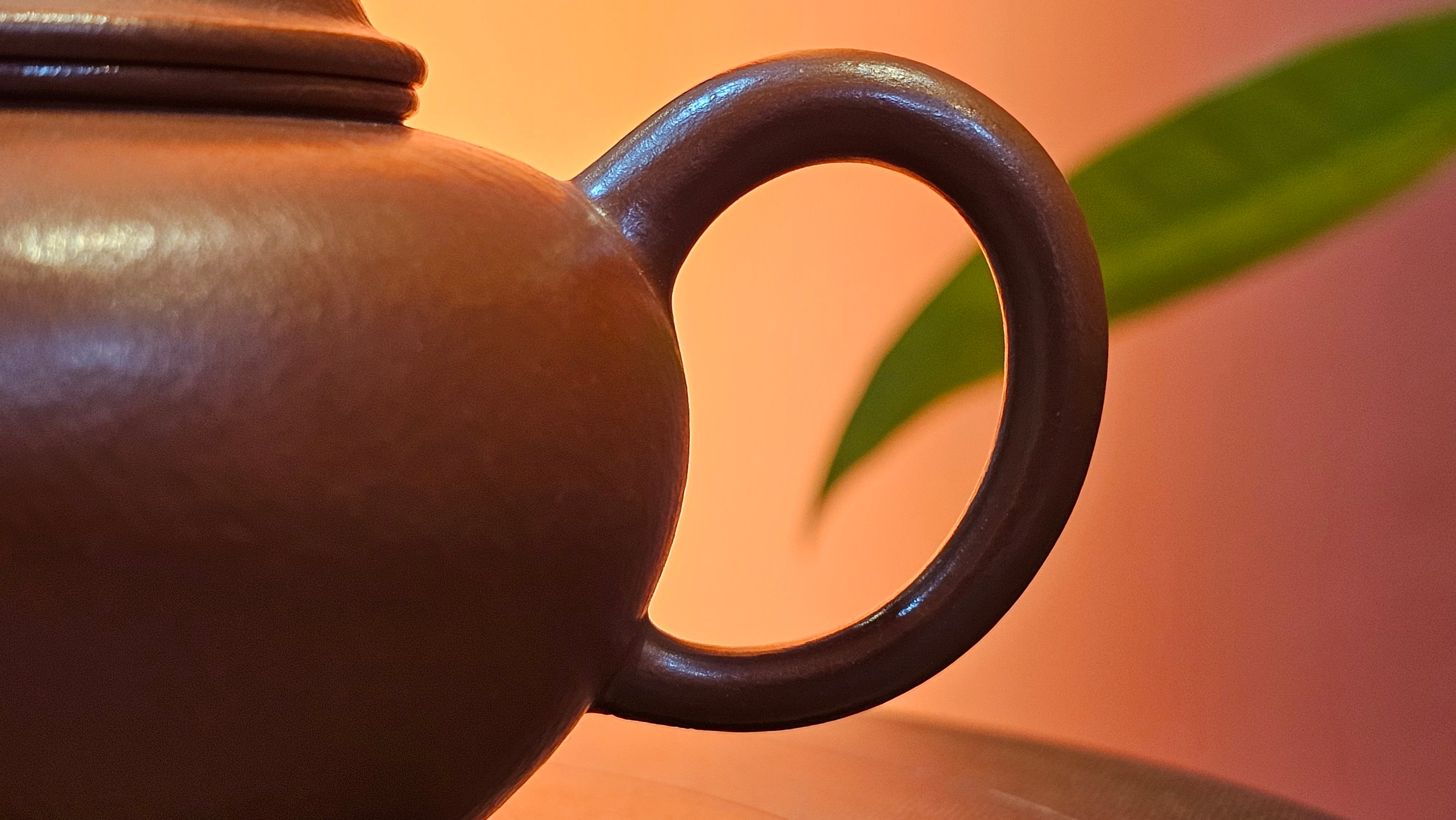 Shui Ping 水平, 157.8ml, Xiao Mei Yao Zhu Ni 小煤窑朱泥, by our Craftsman Chen Yue Fei 陈跃飞 ~!Congratulations to Mr M.C.! 0804hrs 31st August 2025, Fresno! CA!