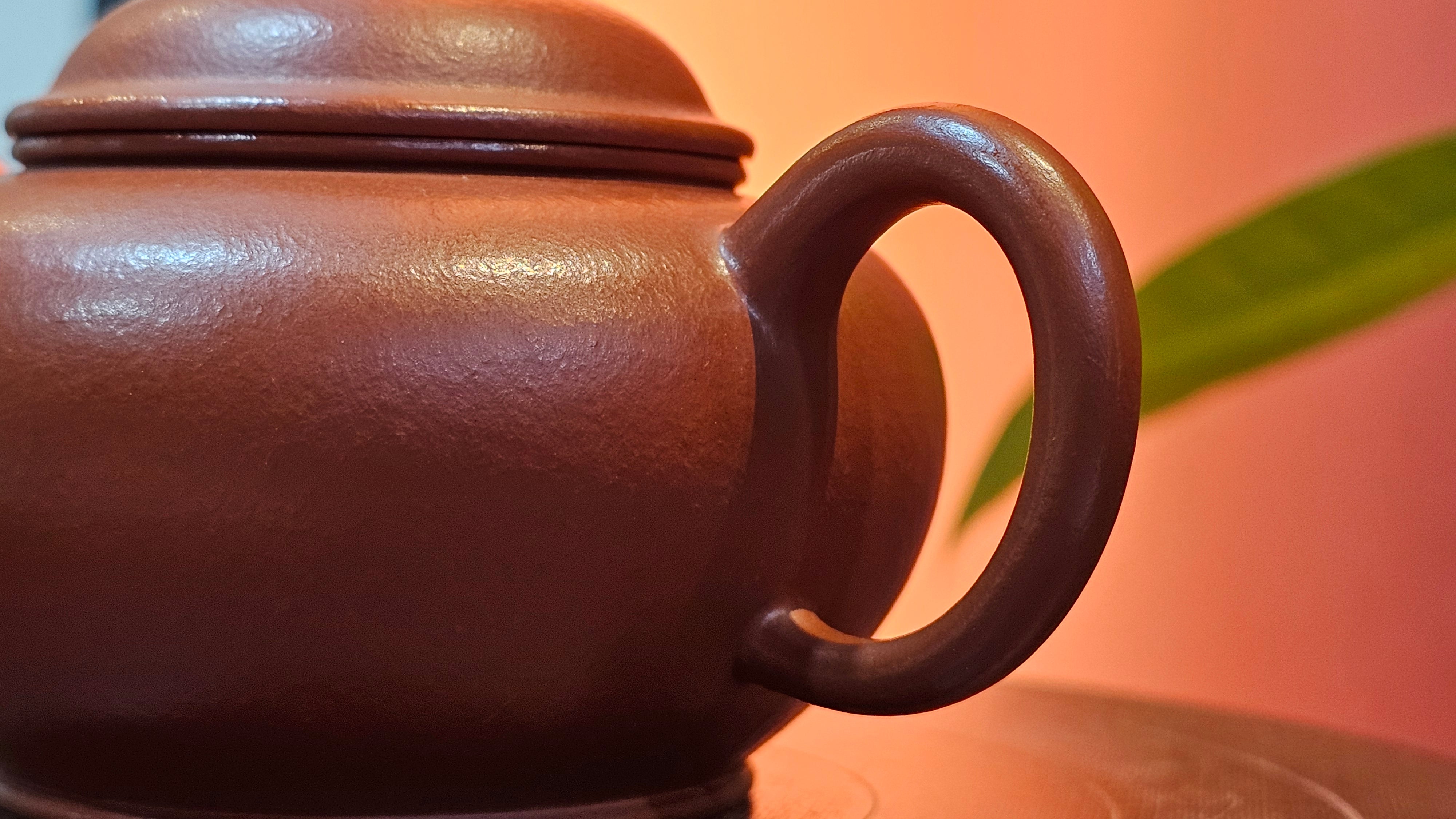 Shui Ping 水平, 157.8ml, Xiao Mei Yao Zhu Ni 小煤窑朱泥, by our Craftsman Chen Yue Fei 陈跃飞 ~!Congratulations to Mr M.C.! 0804hrs 31st August 2025, Fresno! CA!