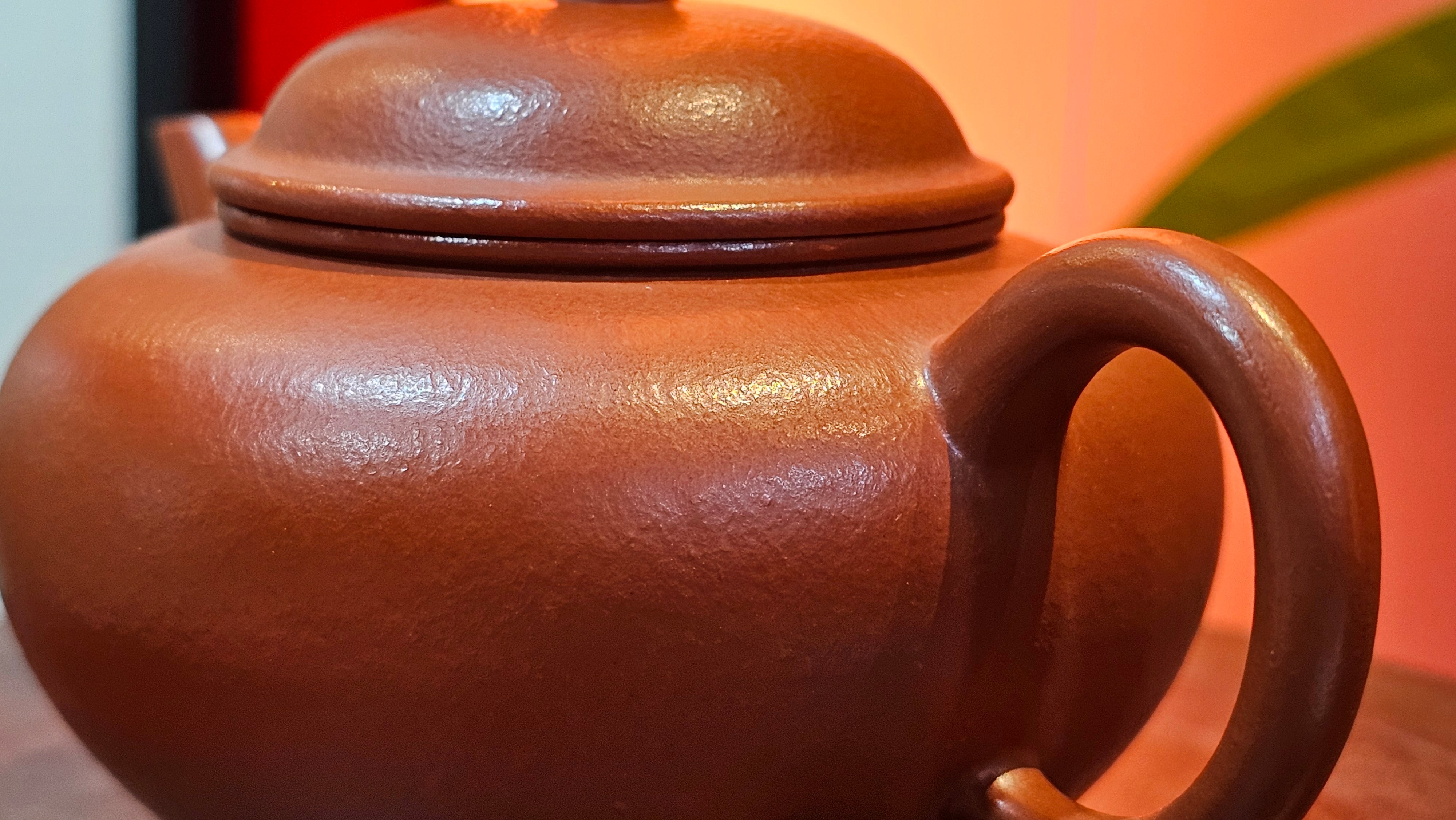 Shui Ping 水平, 157.8ml, Xiao Mei Yao Zhu Ni 小煤窑朱泥, by our Craftsman Chen Yue Fei 陈跃飞 ~!Congratulations to Mr M.C.! 0804hrs 31st August 2025, Fresno! CA!