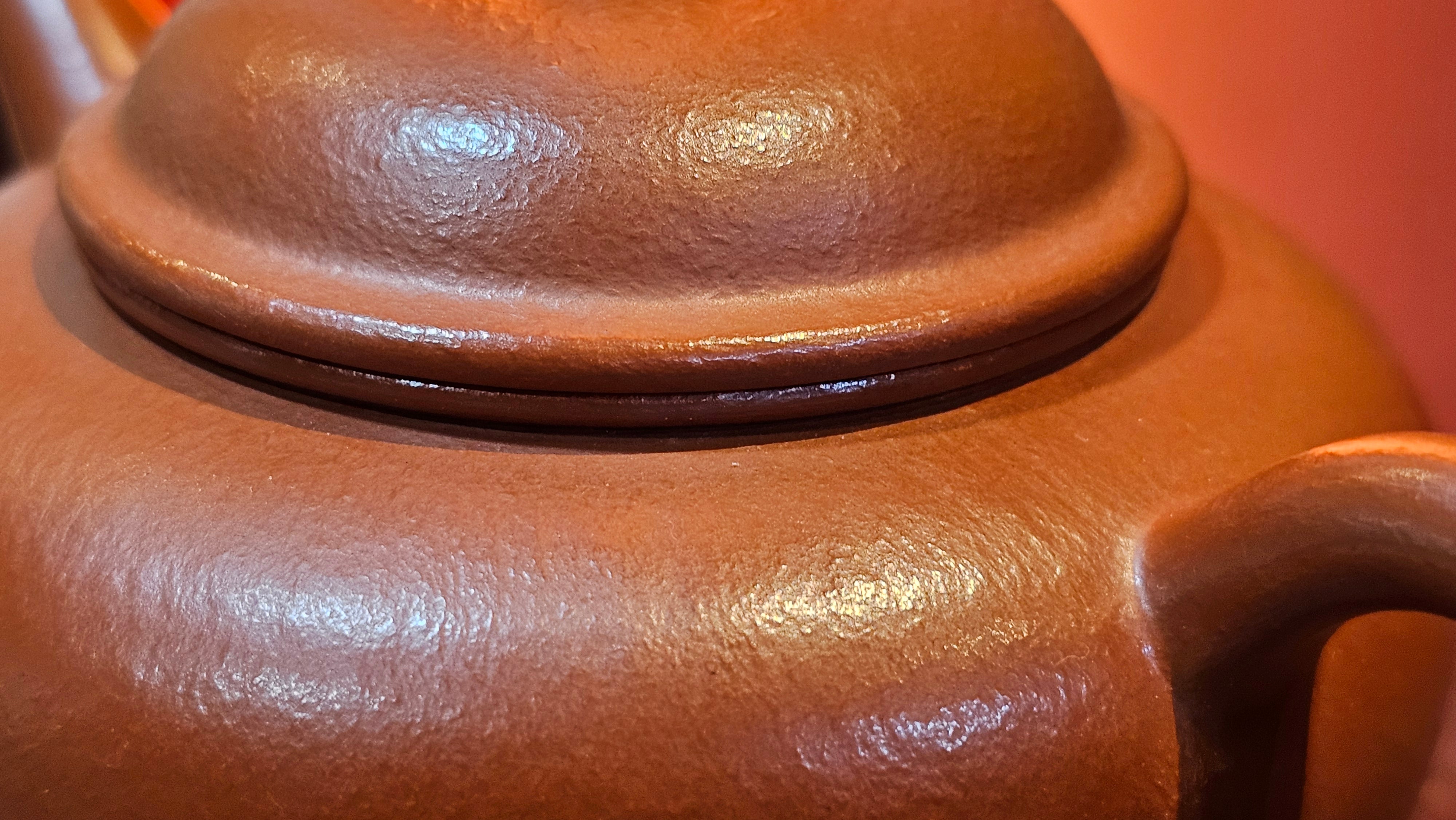 Shui Ping 水平, 157.8ml, Xiao Mei Yao Zhu Ni 小煤窑朱泥, by our Craftsman Chen Yue Fei 陈跃飞 ~!Congratulations to Mr M.C.! 0804hrs 31st August 2025, Fresno! CA!