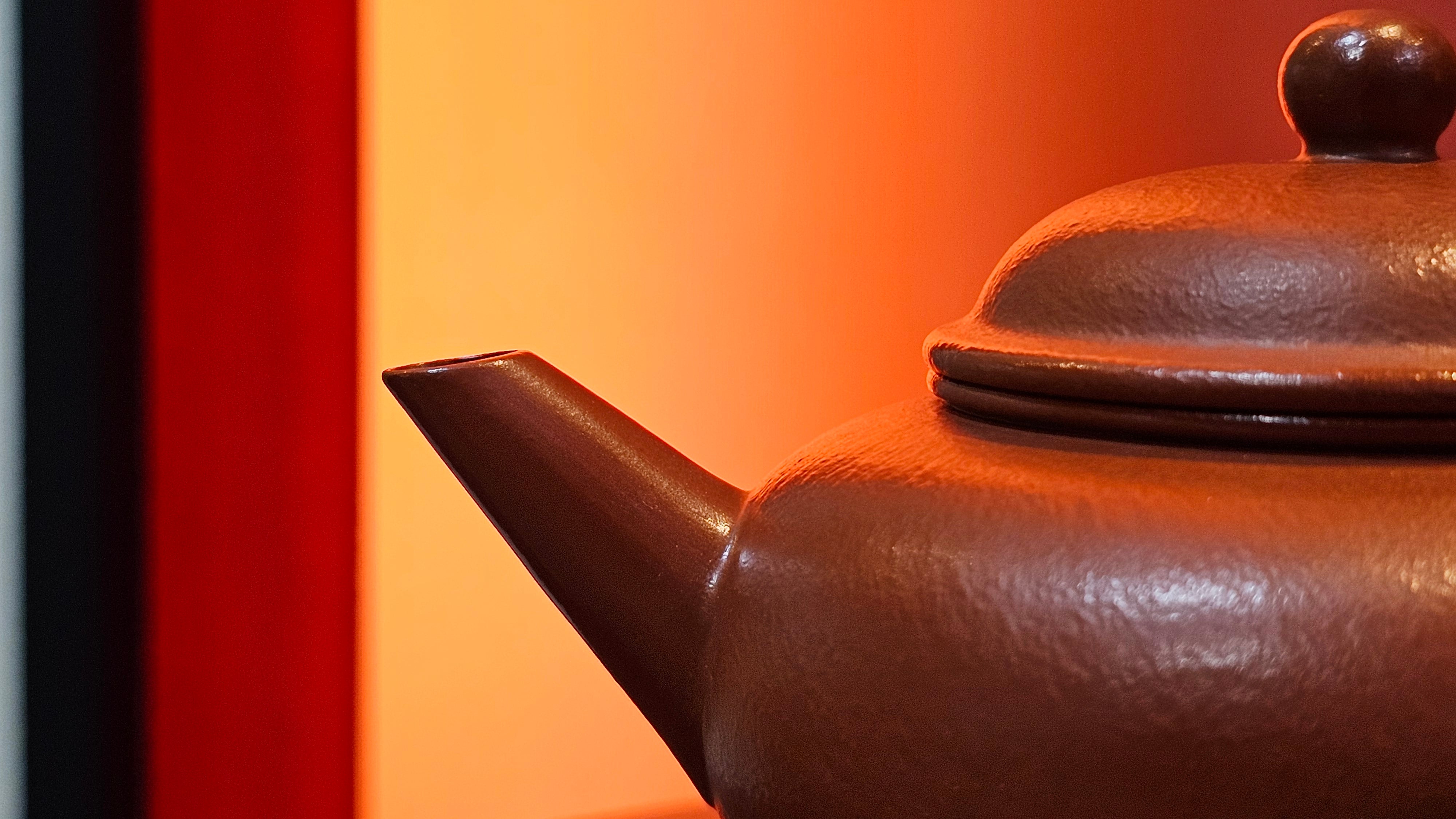 Shui Ping 水平, 157.8ml, Xiao Mei Yao Zhu Ni 小煤窑朱泥, by our Craftsman Chen Yue Fei 陈跃飞 ~!Congratulations to Mr M.C.! 0804hrs 31st August 2025, Fresno! CA!