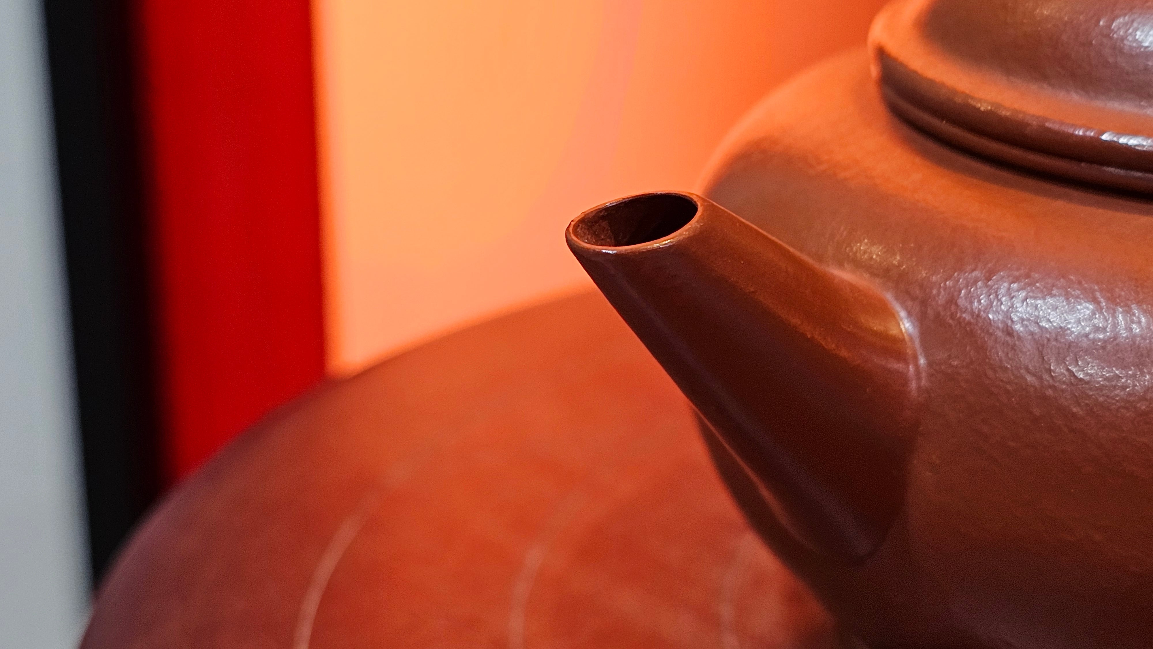 Shui Ping 水平, 157.8ml, Xiao Mei Yao Zhu Ni 小煤窑朱泥, by our Craftsman Chen Yue Fei 陈跃飞 ~!Congratulations to Mr M.C.! 0804hrs 31st August 2025, Fresno! CA!