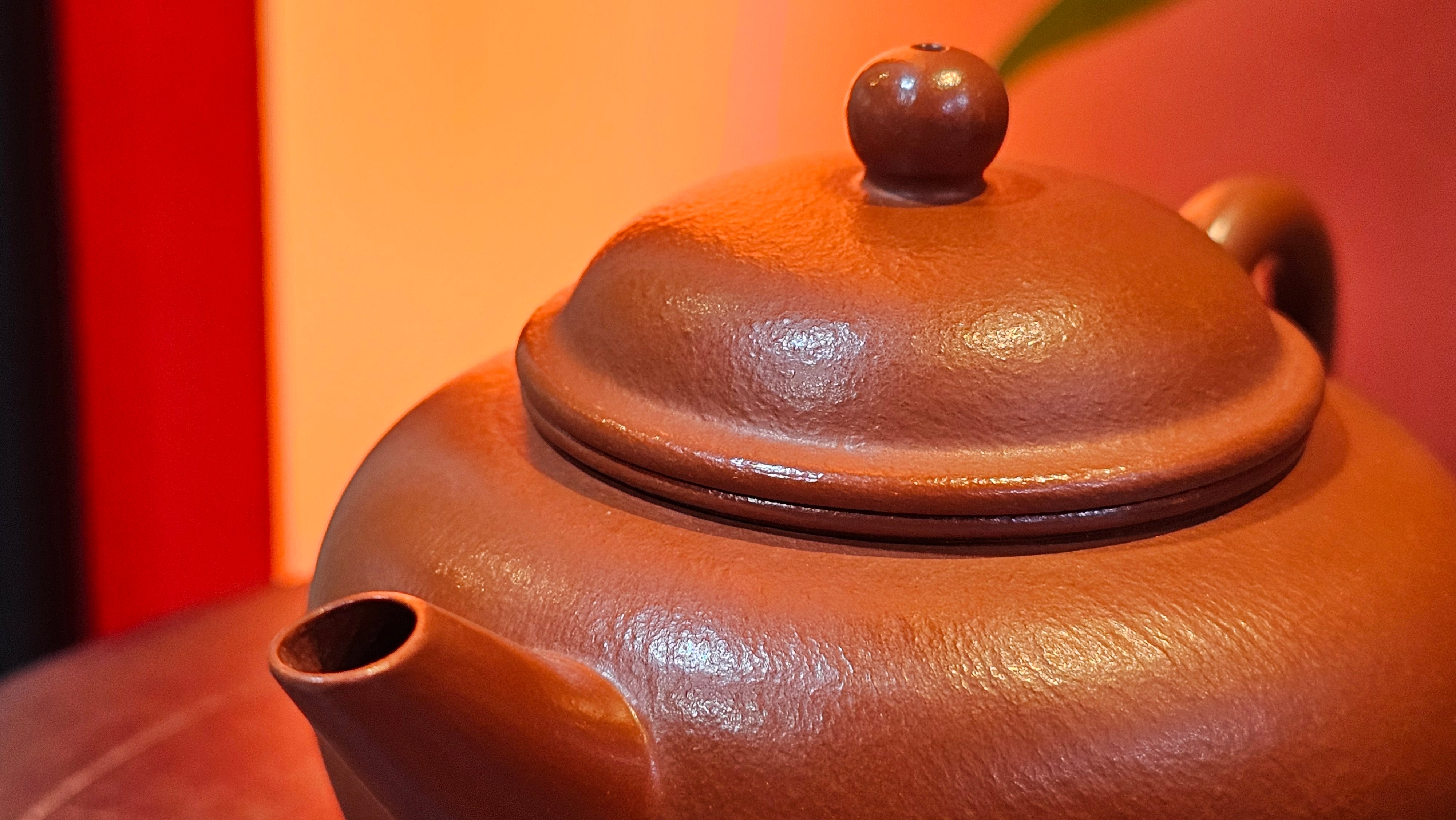 Shui Ping 水平, 157.8ml, Xiao Mei Yao Zhu Ni 小煤窑朱泥, by our Craftsman Chen Yue Fei 陈跃飞 ~!Congratulations to Mr M.C.! 0804hrs 31st August 2025, Fresno! CA!