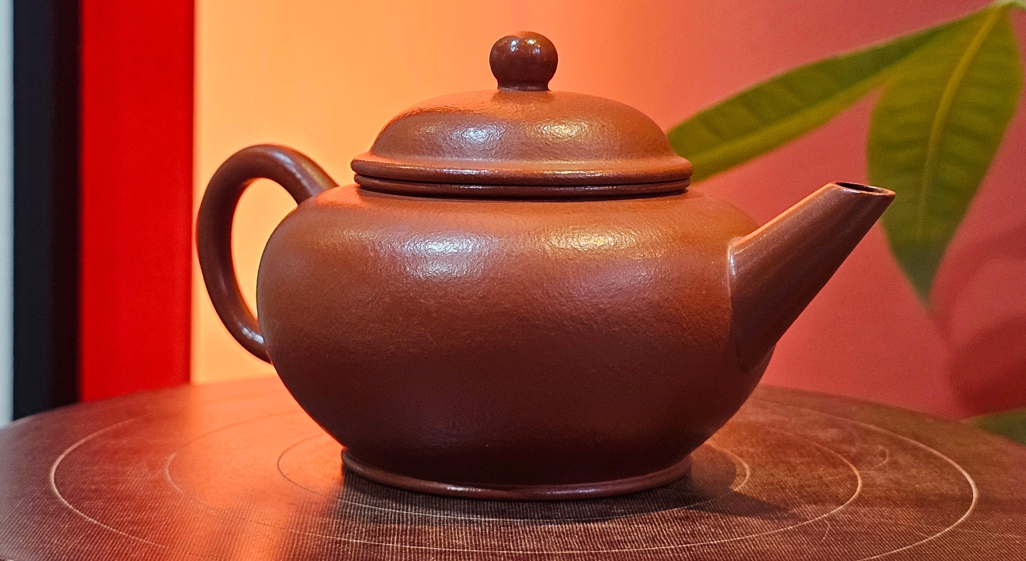 Shui Ping 水平, 157.8ml, Xiao Mei Yao Zhu Ni 小煤窑朱泥, by our Craftsman Chen Yue Fei 陈跃飞 ~!Congratulations to Mr M.C.! 0804hrs 31st August 2025, Fresno! CA!