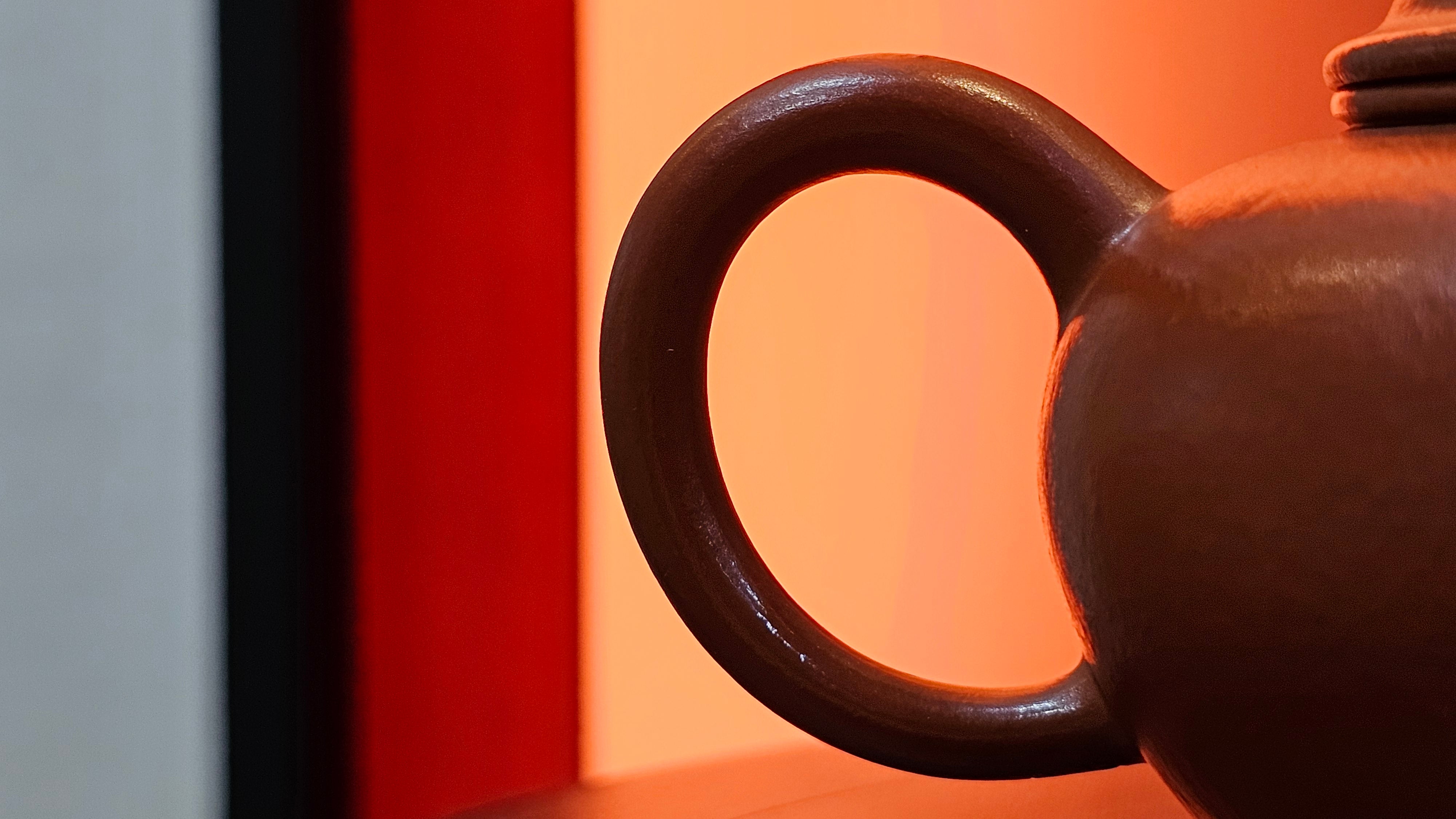 Shui Ping 水平, 157.8ml, Xiao Mei Yao Zhu Ni 小煤窑朱泥, by our Craftsman Chen Yue Fei 陈跃飞 ~!Congratulations to Mr M.C.! 0804hrs 31st August 2025, Fresno! CA!