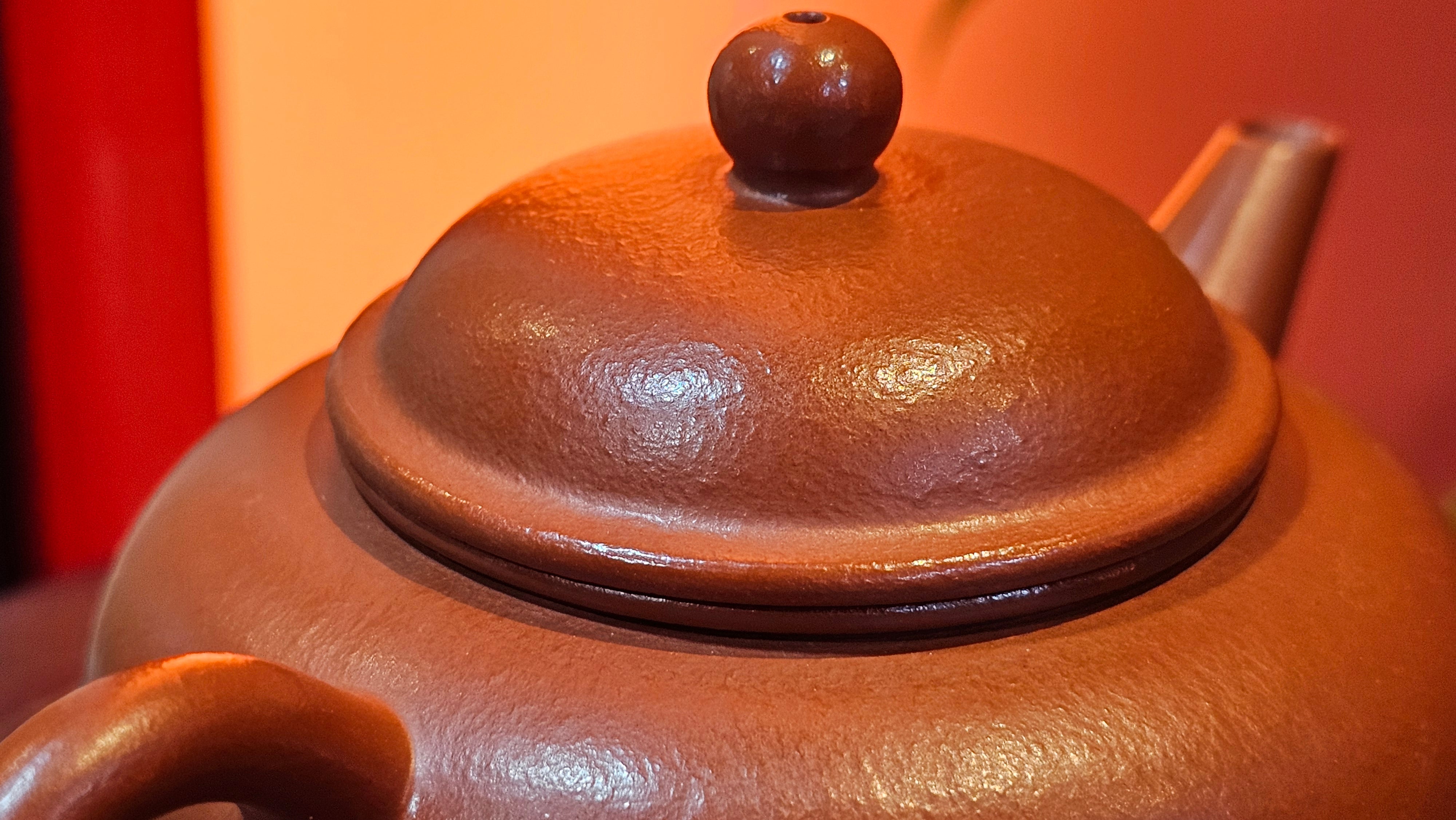 Shui Ping 水平, 157.8ml, Xiao Mei Yao Zhu Ni 小煤窑朱泥, by our Craftsman Chen Yue Fei 陈跃飞 ~!Congratulations to Mr M.C.! 0804hrs 31st August 2025, Fresno! CA!