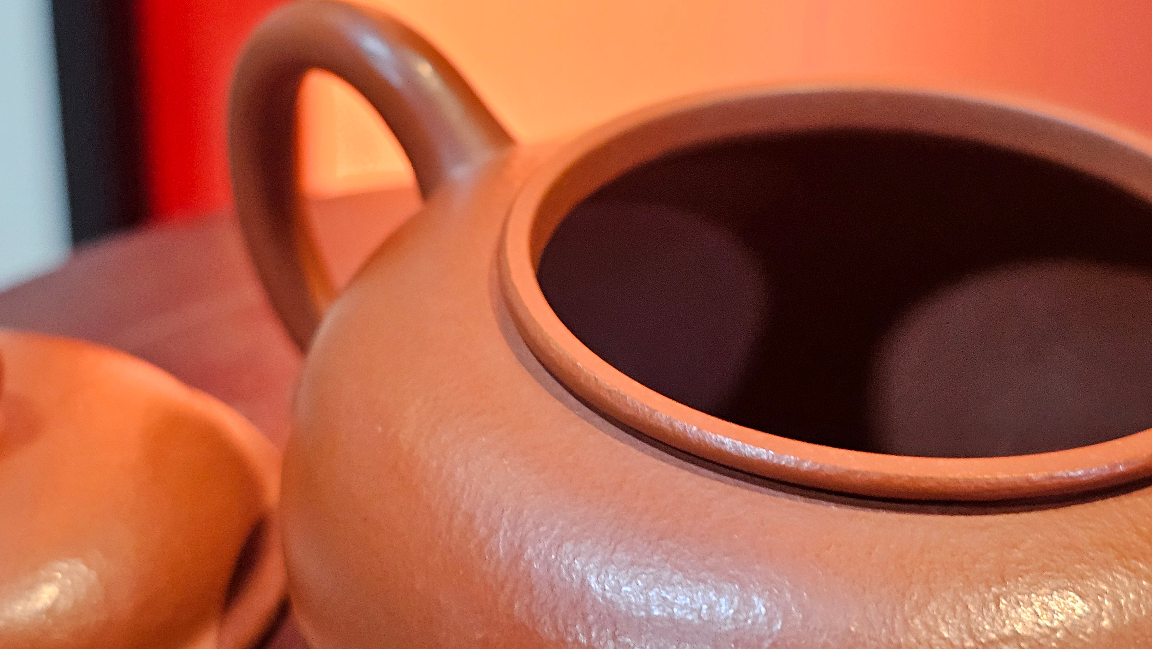 Shui Ping 水平, 157.8ml, Xiao Mei Yao Zhu Ni 小煤窑朱泥, by our Craftsman Chen Yue Fei 陈跃飞 ~!Congratulations to Mr M.C.! 0804hrs 31st August 2025, Fresno! CA!