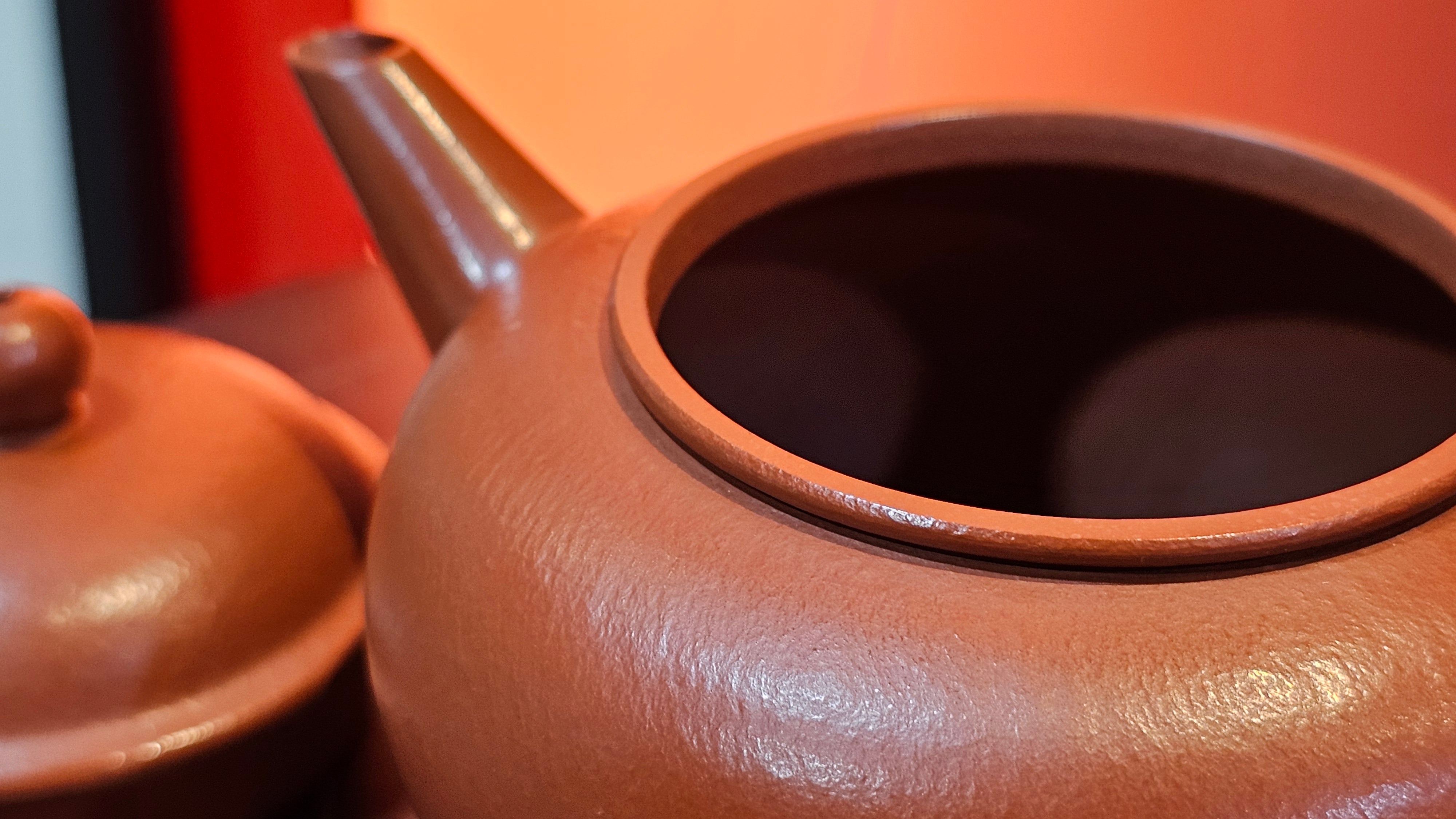 Shui Ping 水平, 157.8ml, Xiao Mei Yao Zhu Ni 小煤窑朱泥, by our Craftsman Chen Yue Fei 陈跃飞 ~!Congratulations to Mr M.C.! 0804hrs 31st August 2025, Fresno! CA!