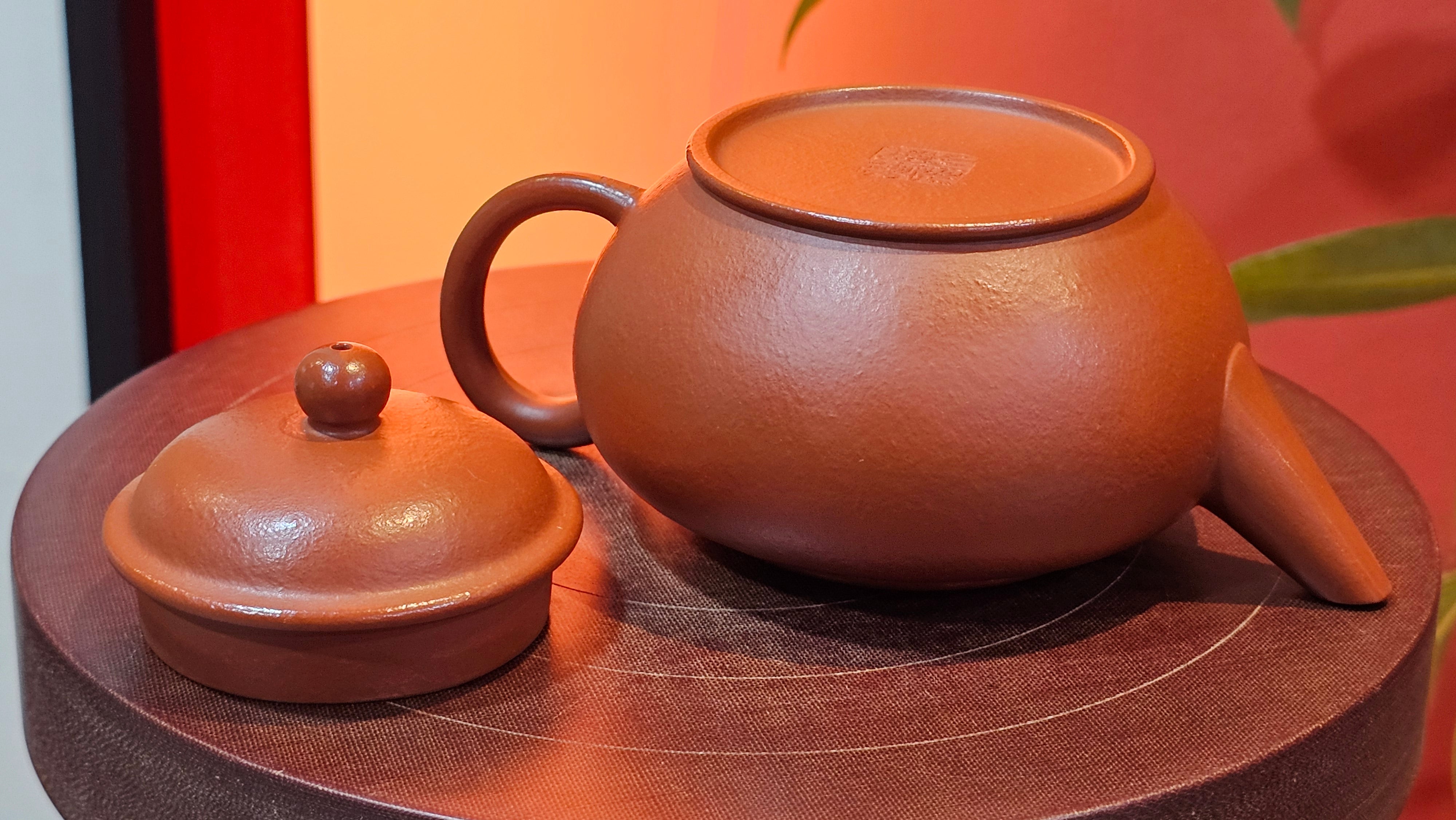 Shui Ping 水平, 157.8ml, Xiao Mei Yao Zhu Ni 小煤窑朱泥, by our Craftsman Chen Yue Fei 陈跃飞 ~!Congratulations to Mr M.C.! 0804hrs 31st August 2025, Fresno! CA!