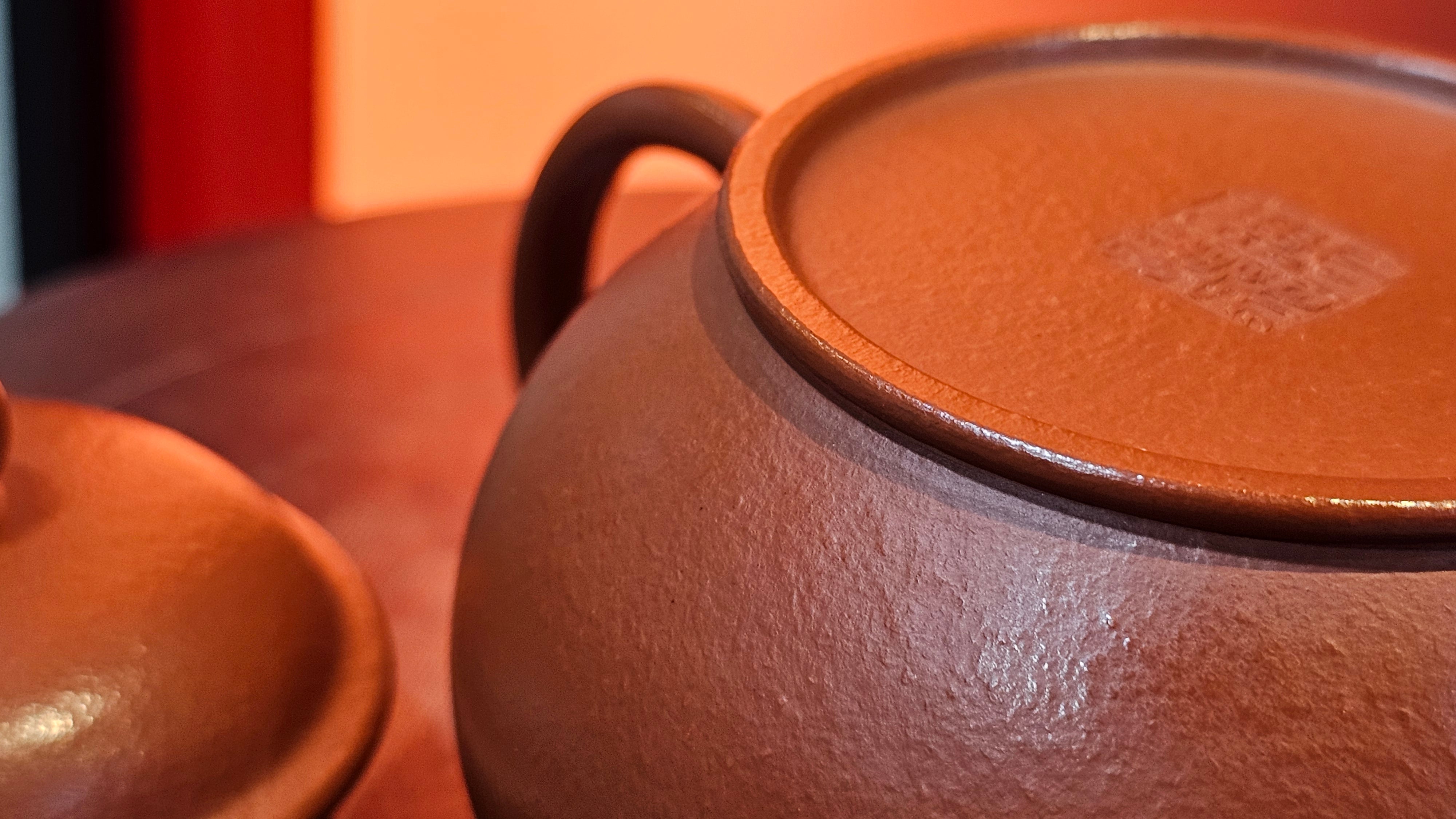 Shui Ping 水平, 157.8ml, Xiao Mei Yao Zhu Ni 小煤窑朱泥, by our Craftsman Chen Yue Fei 陈跃飞 ~!Congratulations to Mr M.C.! 0804hrs 31st August 2025, Fresno! CA!