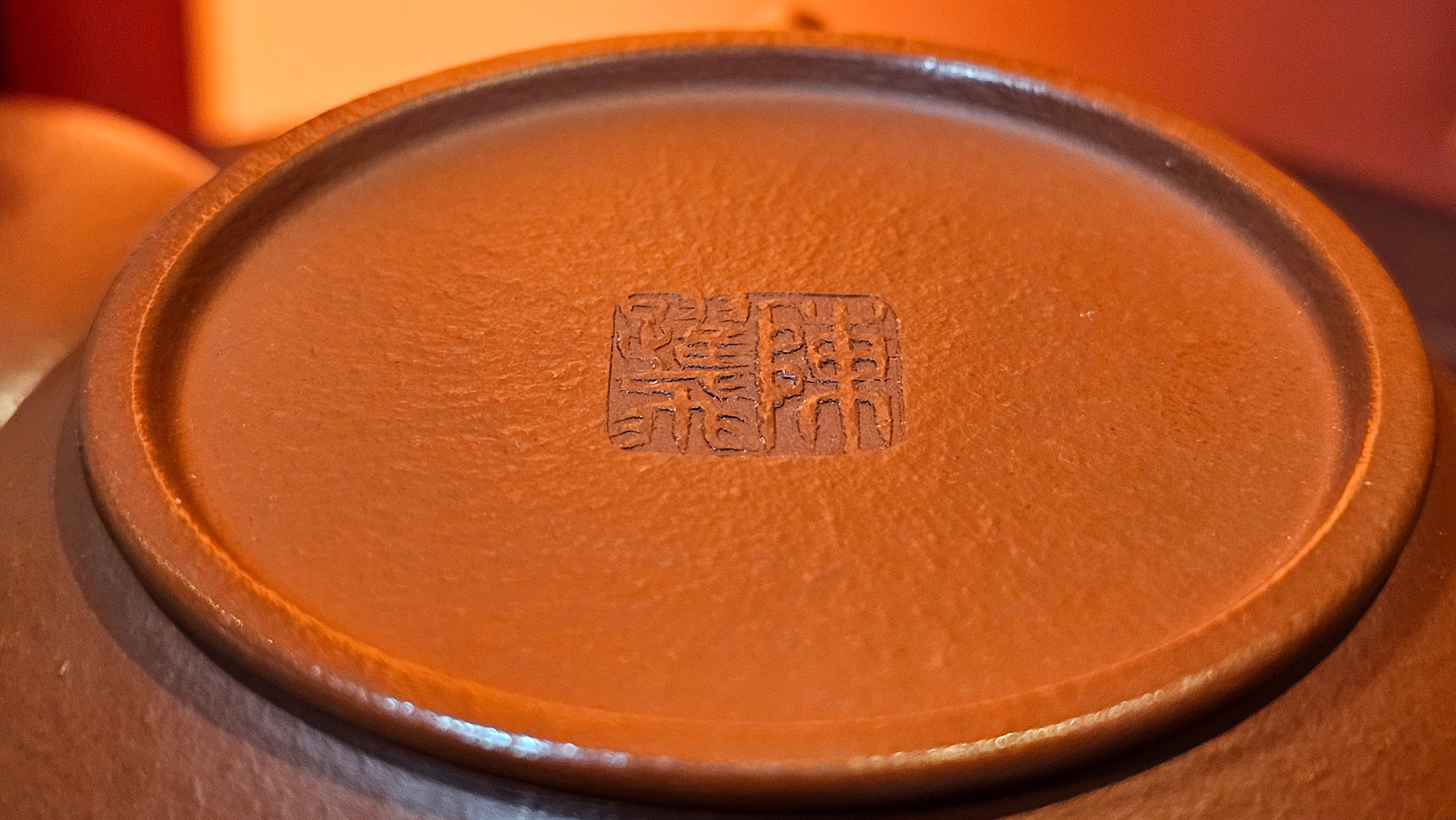 Shui Ping 水平, 157.8ml, Xiao Mei Yao Zhu Ni 小煤窑朱泥, by our Craftsman Chen Yue Fei 陈跃飞 ~!Congratulations to Mr M.C.! 0804hrs 31st August 2025, Fresno! CA!