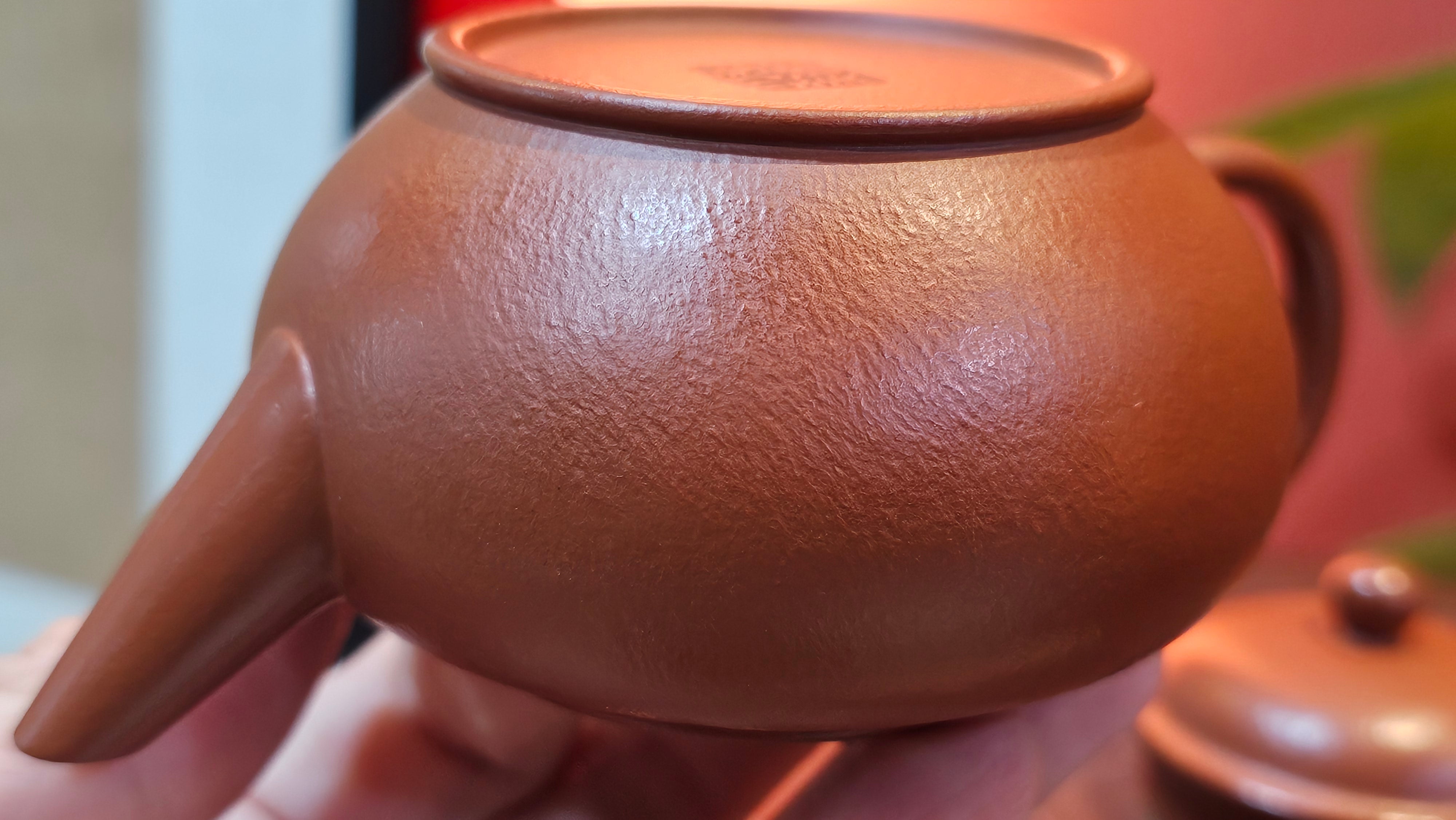 Shui Ping 水平, 157.8ml, Xiao Mei Yao Zhu Ni 小煤窑朱泥, by our Craftsman Chen Yue Fei 陈跃飞 ~!Congratulations to Mr M.C.! 0804hrs 31st August 2025, Fresno! CA!