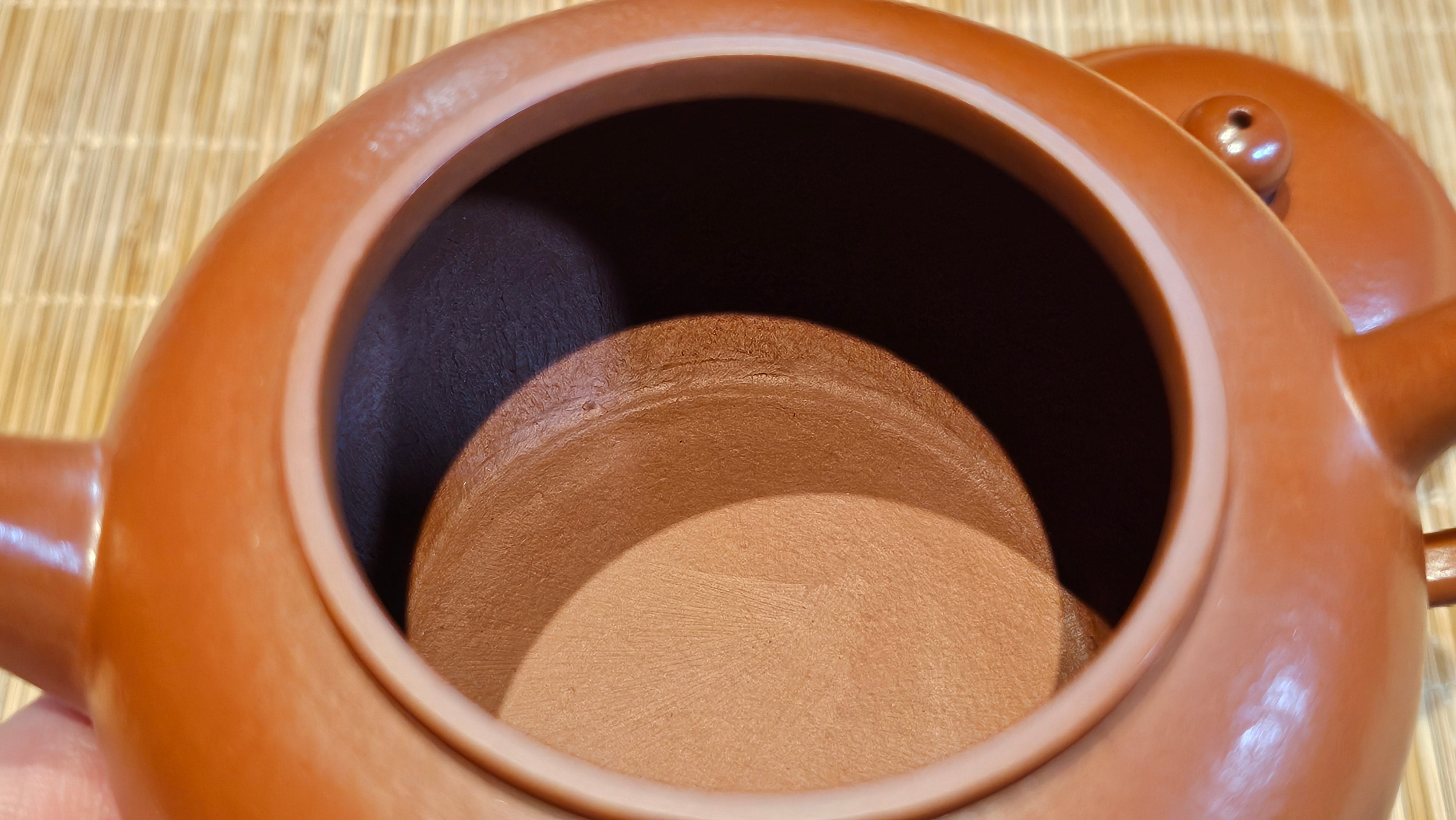 Shui Ping 水平, 157.8ml, Xiao Mei Yao Zhu Ni 小煤窑朱泥, by our Craftsman Chen Yue Fei 陈跃飞 ~!Congratulations to Mr M.C.! 0804hrs 31st August 2025, Fresno! CA!