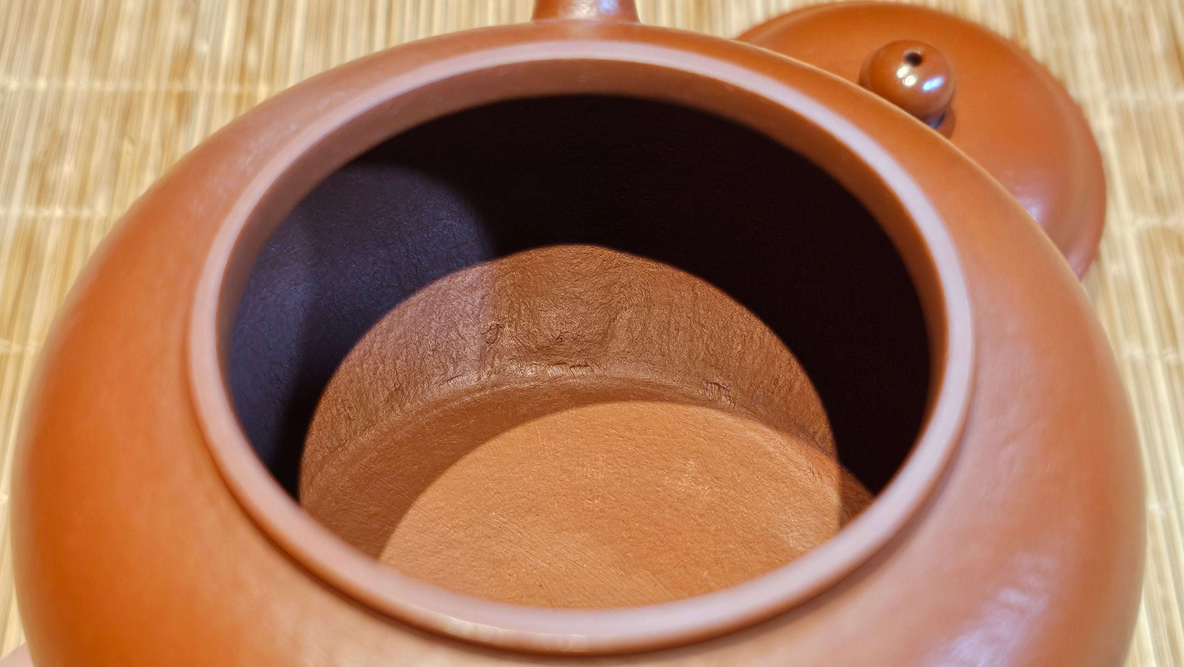 Shui Ping 水平, 157.8ml, Xiao Mei Yao Zhu Ni 小煤窑朱泥, by our Craftsman Chen Yue Fei 陈跃飞 ~!Congratulations to Mr M.C.! 0804hrs 31st August 2025, Fresno! CA!