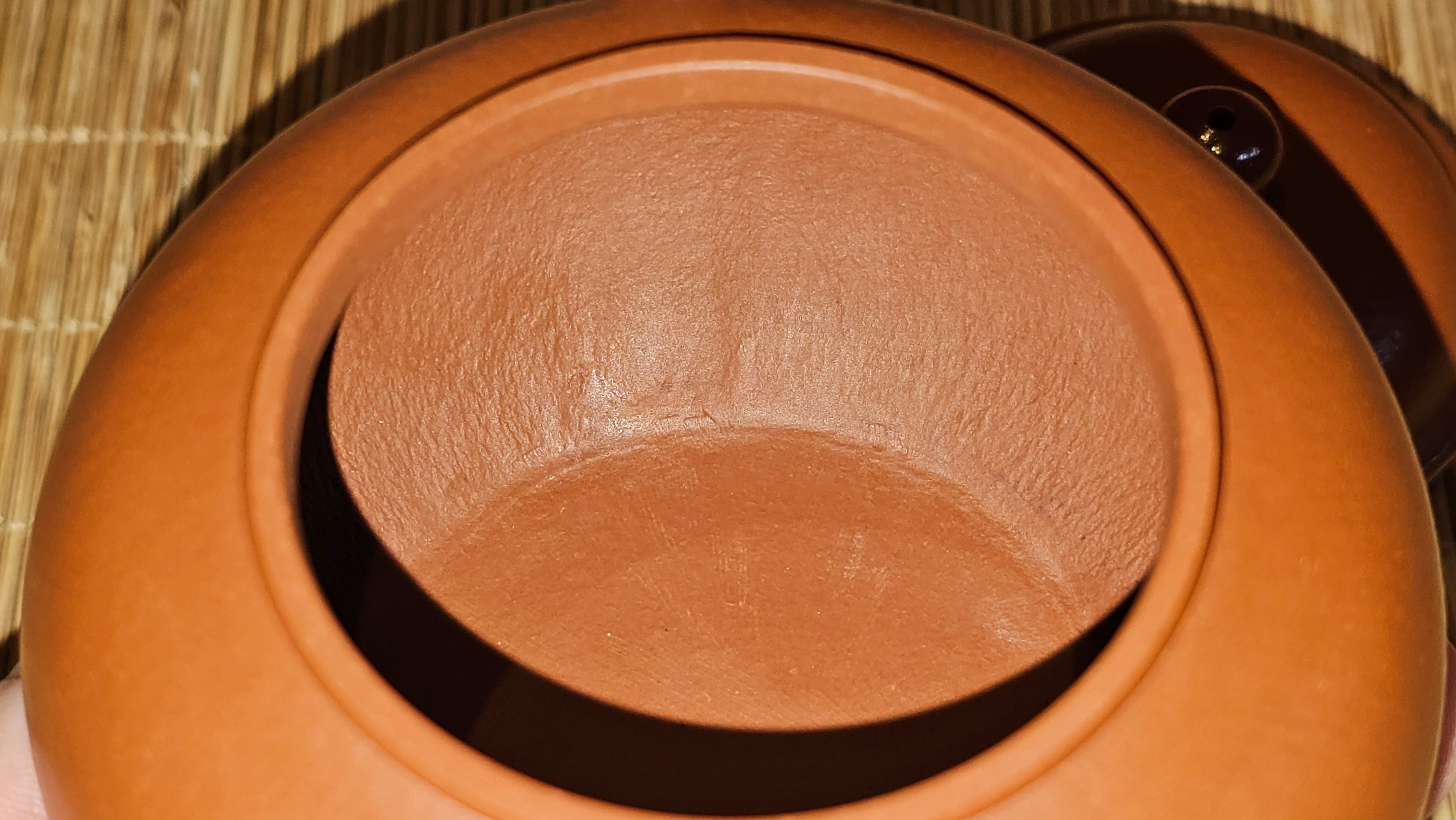 Shui Ping 水平, 157.8ml, Xiao Mei Yao Zhu Ni 小煤窑朱泥, by our Craftsman Chen Yue Fei 陈跃飞 ~!Congratulations to Mr M.C.! 0804hrs 31st August 2025, Fresno! CA!