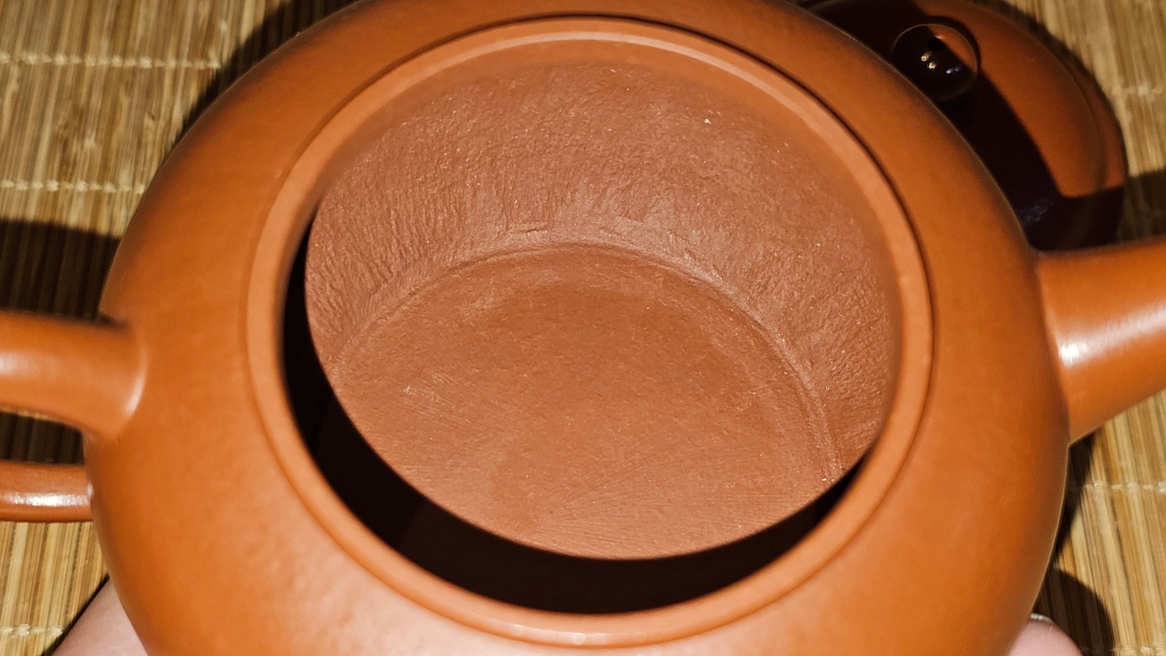 Shui Ping 水平, 157.8ml, Xiao Mei Yao Zhu Ni 小煤窑朱泥, by our Craftsman Chen Yue Fei 陈跃飞 ~!Congratulations to Mr M.C.! 0804hrs 31st August 2025, Fresno! CA!