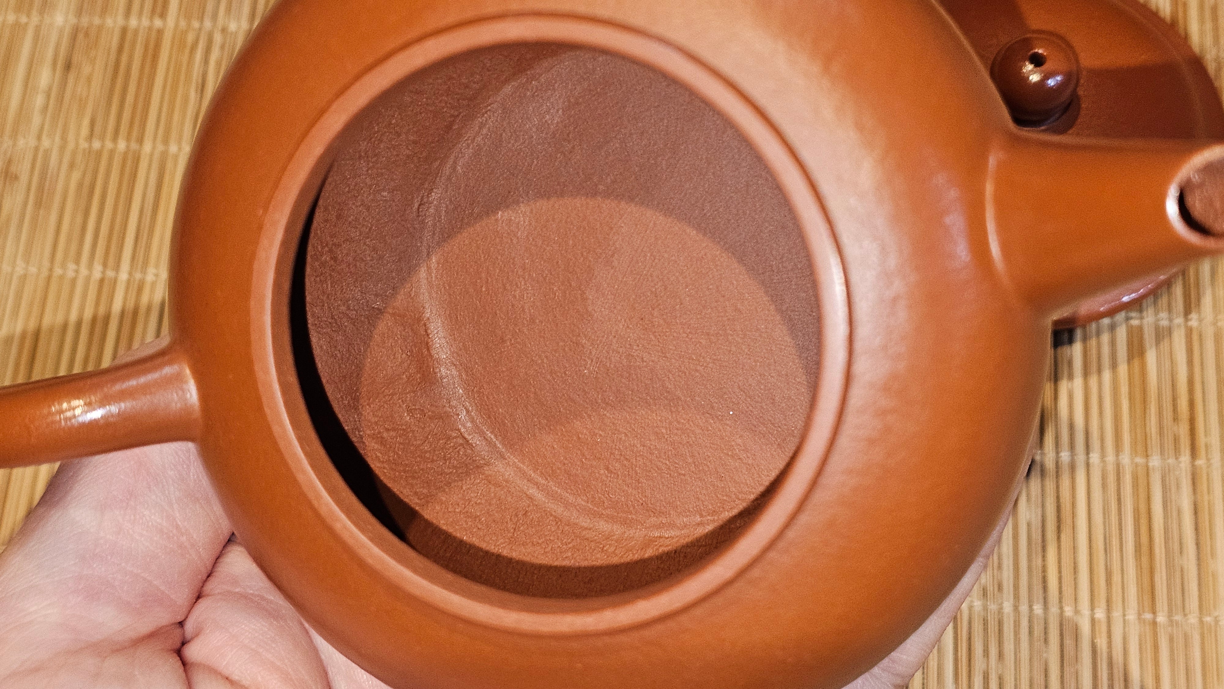 Shui Ping 水平, 157.8ml, Xiao Mei Yao Zhu Ni 小煤窑朱泥, by our Craftsman Chen Yue Fei 陈跃飞 ~!Congratulations to Mr M.C.! 0804hrs 31st August 2025, Fresno! CA!