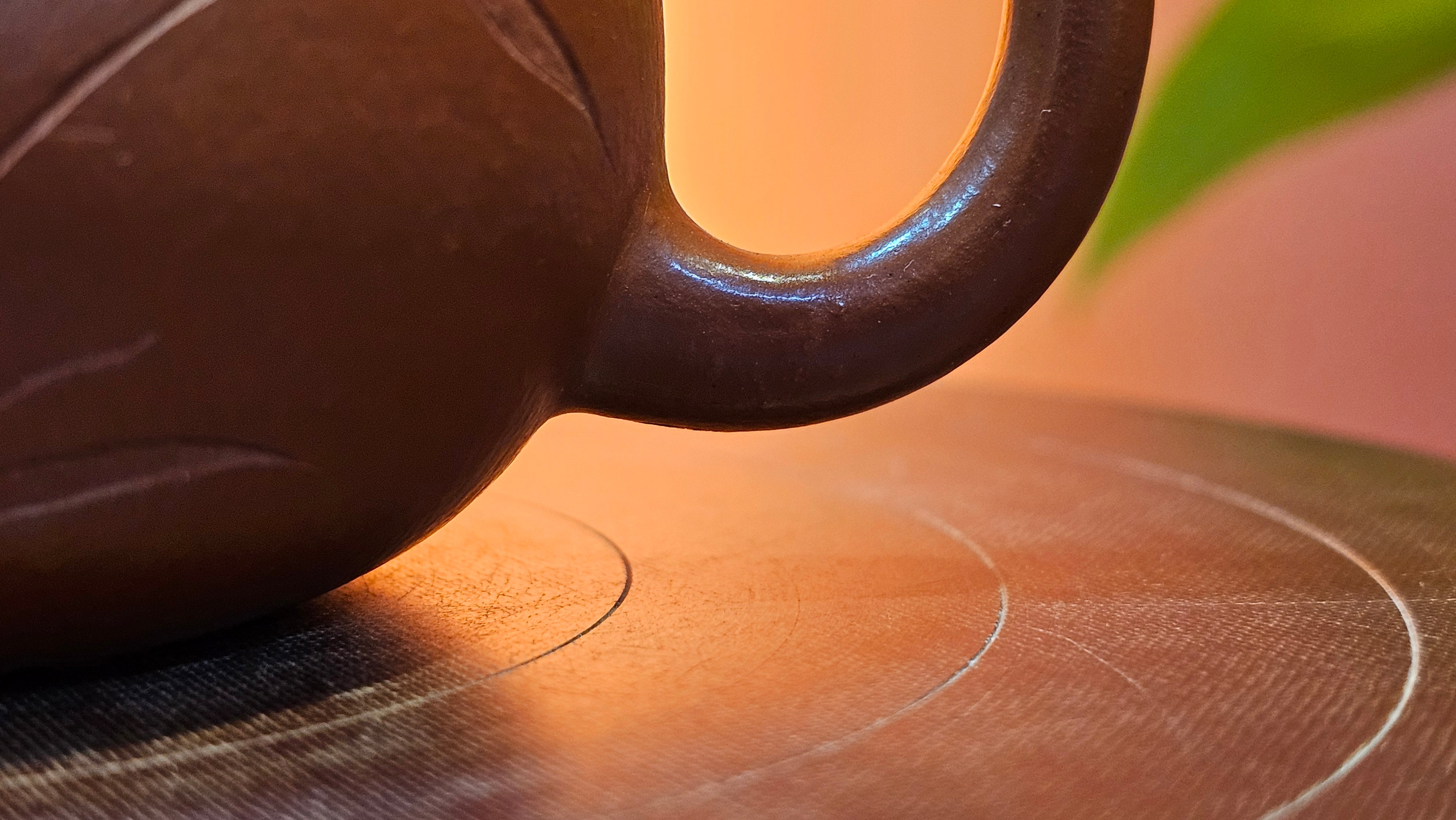 Xi Shi 西施 with Bamboo Engraving 竹刻绘, 161.1ml, Xiao Mei Yao Zhu Ni 小煤窑朱泥, by Collaborative Craftsman Zhai Yi Yao 翟一耀 and Craftsman Yi De Shu 一德书 ~ Congratulations to!Mr V.J.! 1157hrs 16th Sept 2025, Bartlett, IL!