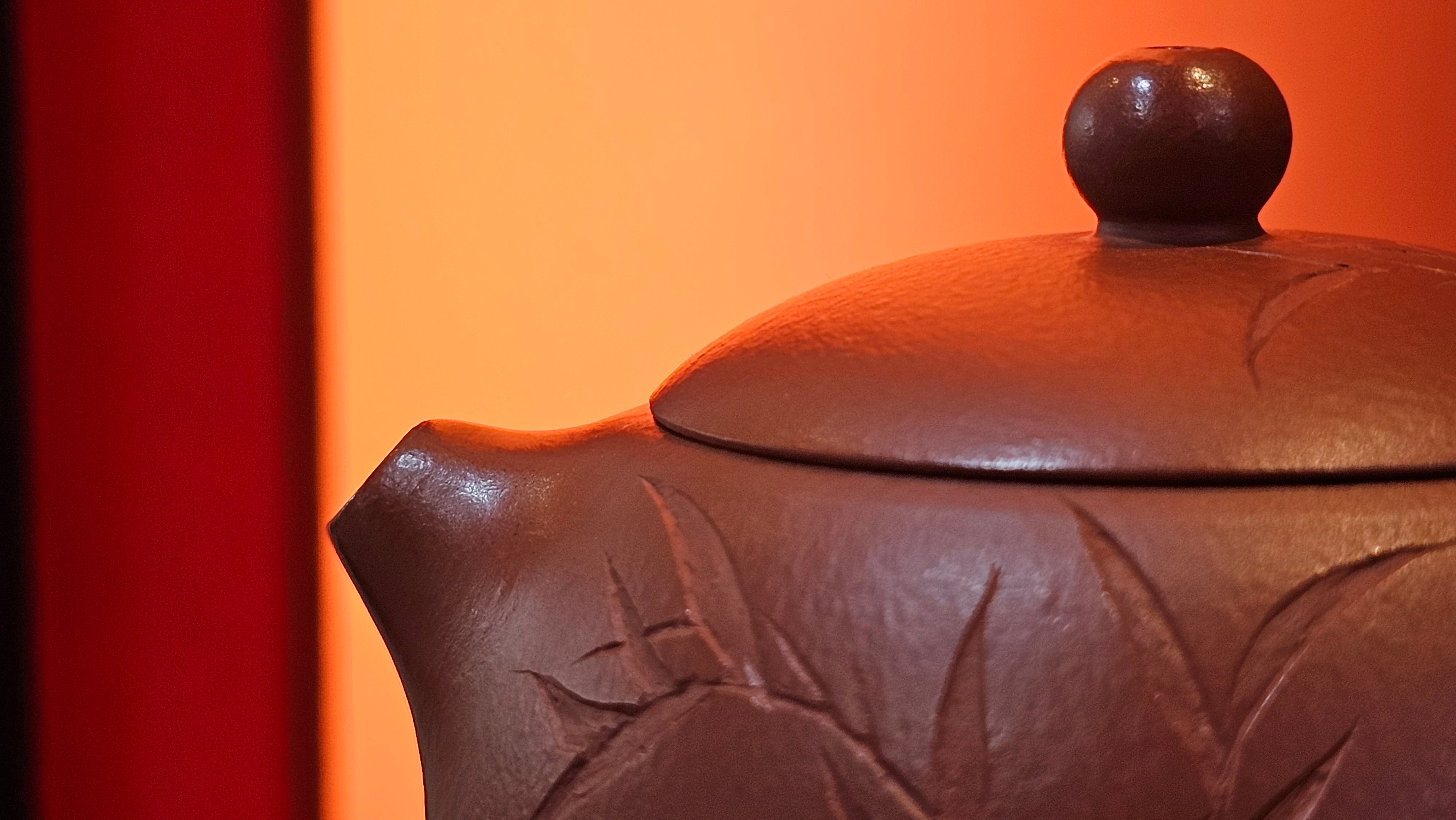 Xi Shi 西施 with Bamboo Engraving 竹刻绘, 161.1ml, Xiao Mei Yao Zhu Ni 小煤窑朱泥, by Collaborative Craftsman Zhai Yi Yao 翟一耀 and Craftsman Yi De Shu 一德书 ~ Congratulations to!Mr V.J.! 1157hrs 16th Sept 2025, Bartlett, IL!