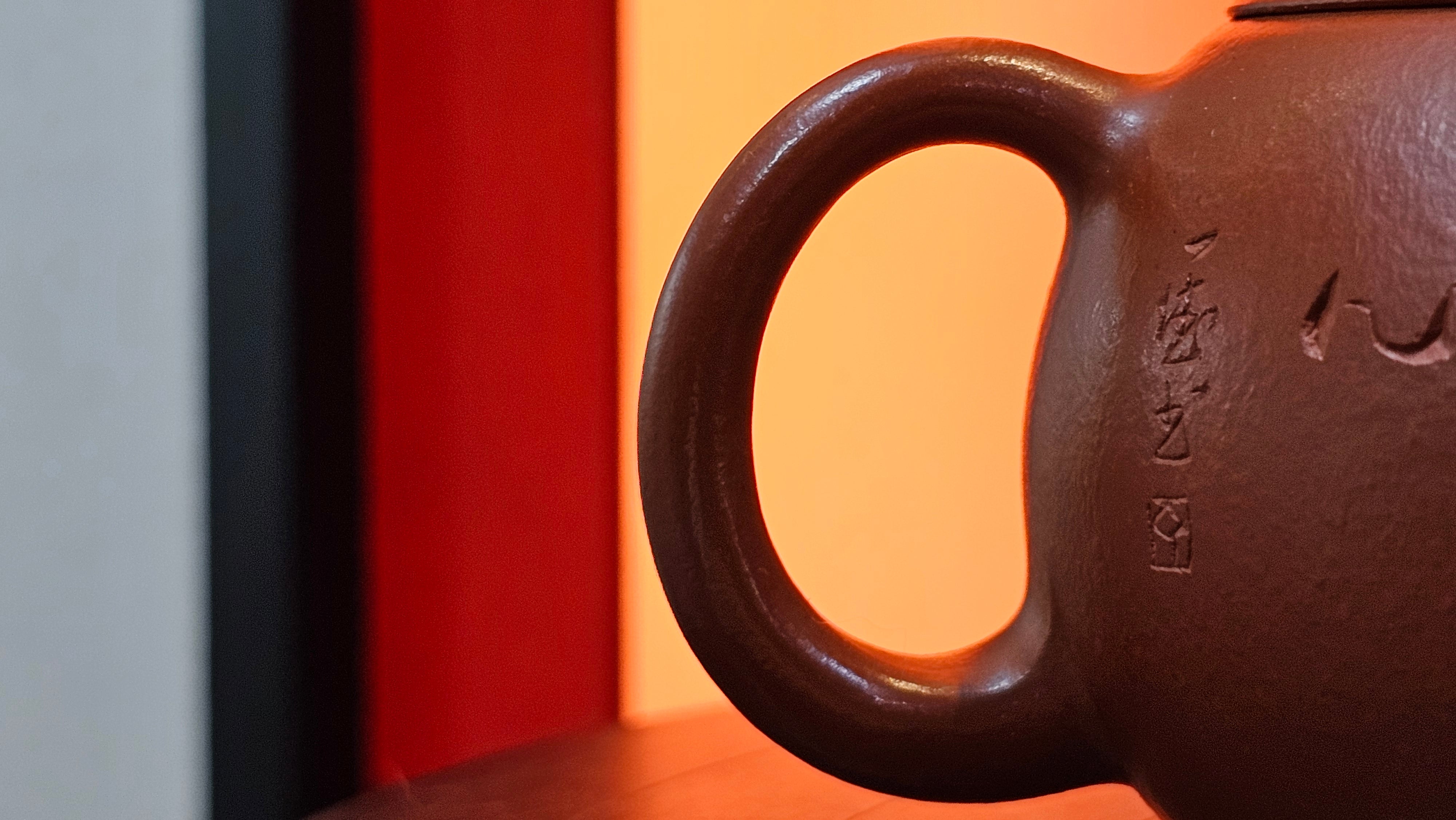 Xi Shi 西施 with Bamboo Engraving 竹刻绘, 161.1ml, Xiao Mei Yao Zhu Ni 小煤窑朱泥, by Collaborative Craftsman Zhai Yi Yao 翟一耀 and Craftsman Yi De Shu 一德书 ~ Congratulations to!Mr V.J.! 1157hrs 16th Sept 2025, Bartlett, IL!