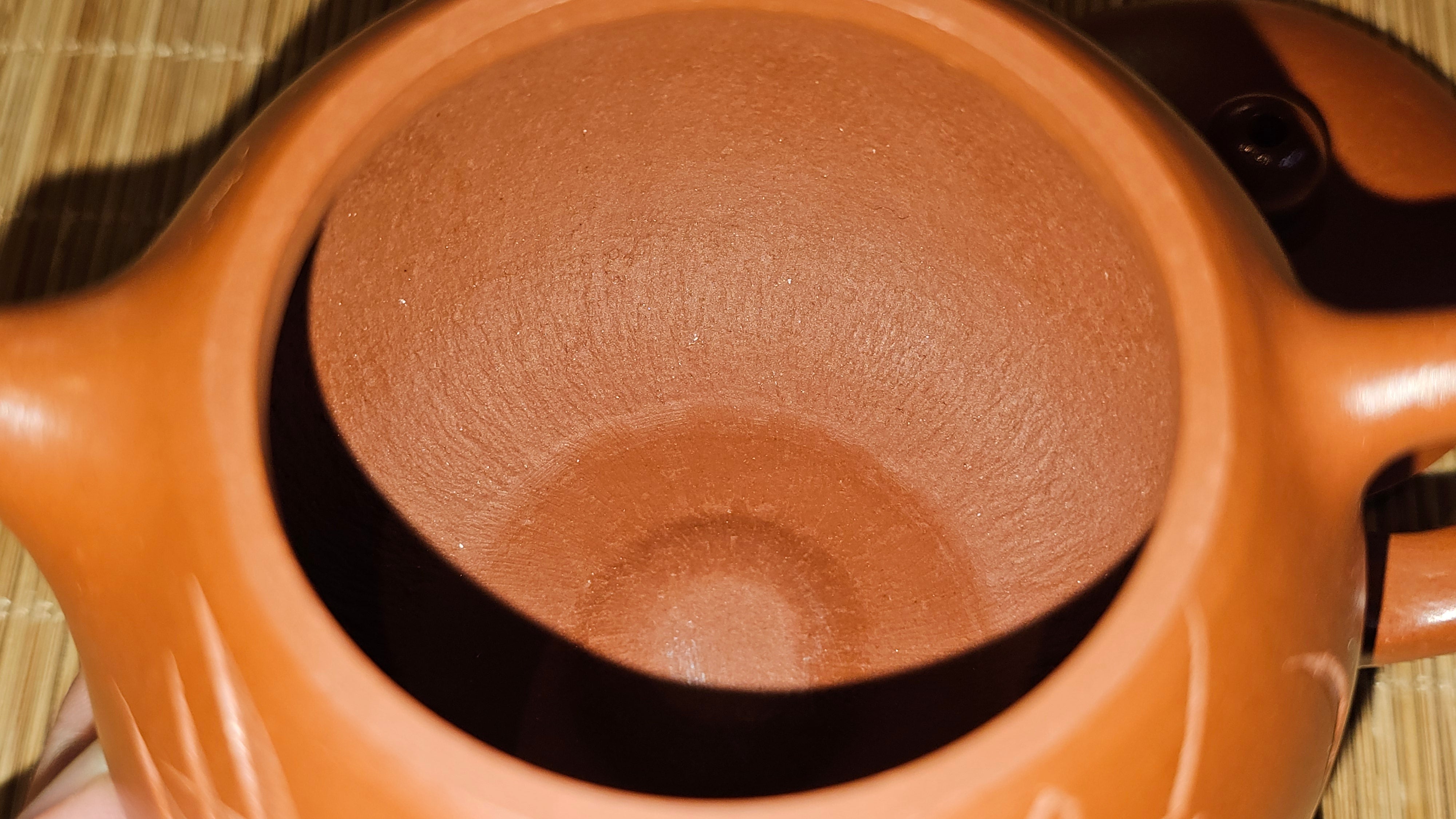 Xi Shi 西施 with Bamboo Engraving 竹刻绘, 161.1ml, Xiao Mei Yao Zhu Ni 小煤窑朱泥, by Collaborative Craftsman Zhai Yi Yao 翟一耀 and Craftsman Yi De Shu 一德书 ~ Congratulations to!Mr V.J.! 1157hrs 16th Sept 2025, Bartlett, IL!