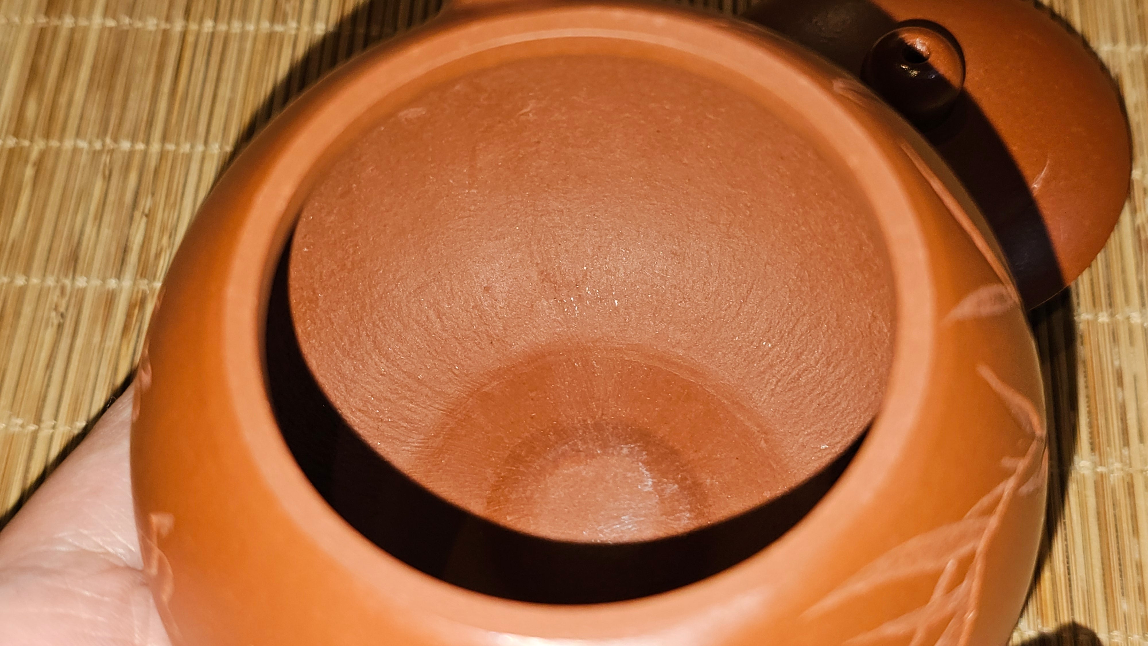 Xi Shi 西施 with Bamboo Engraving 竹刻绘, 161.1ml, Xiao Mei Yao Zhu Ni 小煤窑朱泥, by Collaborative Craftsman Zhai Yi Yao 翟一耀 and Craftsman Yi De Shu 一德书 ~ Congratulations to!Mr V.J.! 1157hrs 16th Sept 2025, Bartlett, IL!