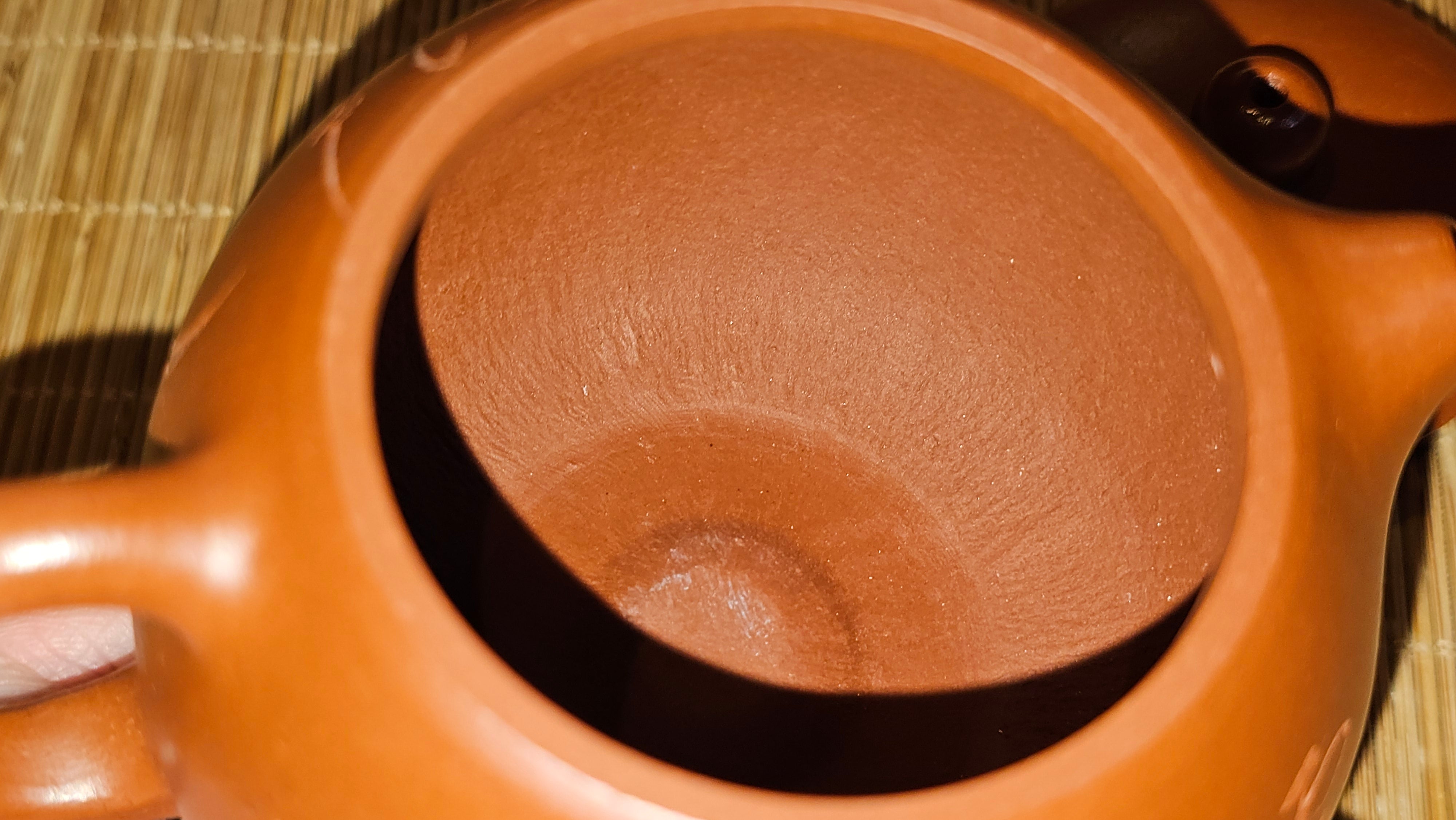 Xi Shi 西施 with Bamboo Engraving 竹刻绘, 161.1ml, Xiao Mei Yao Zhu Ni 小煤窑朱泥, by Collaborative Craftsman Zhai Yi Yao 翟一耀 and Craftsman Yi De Shu 一德书 ~ Congratulations to!Mr V.J.! 1157hrs 16th Sept 2025, Bartlett, IL!