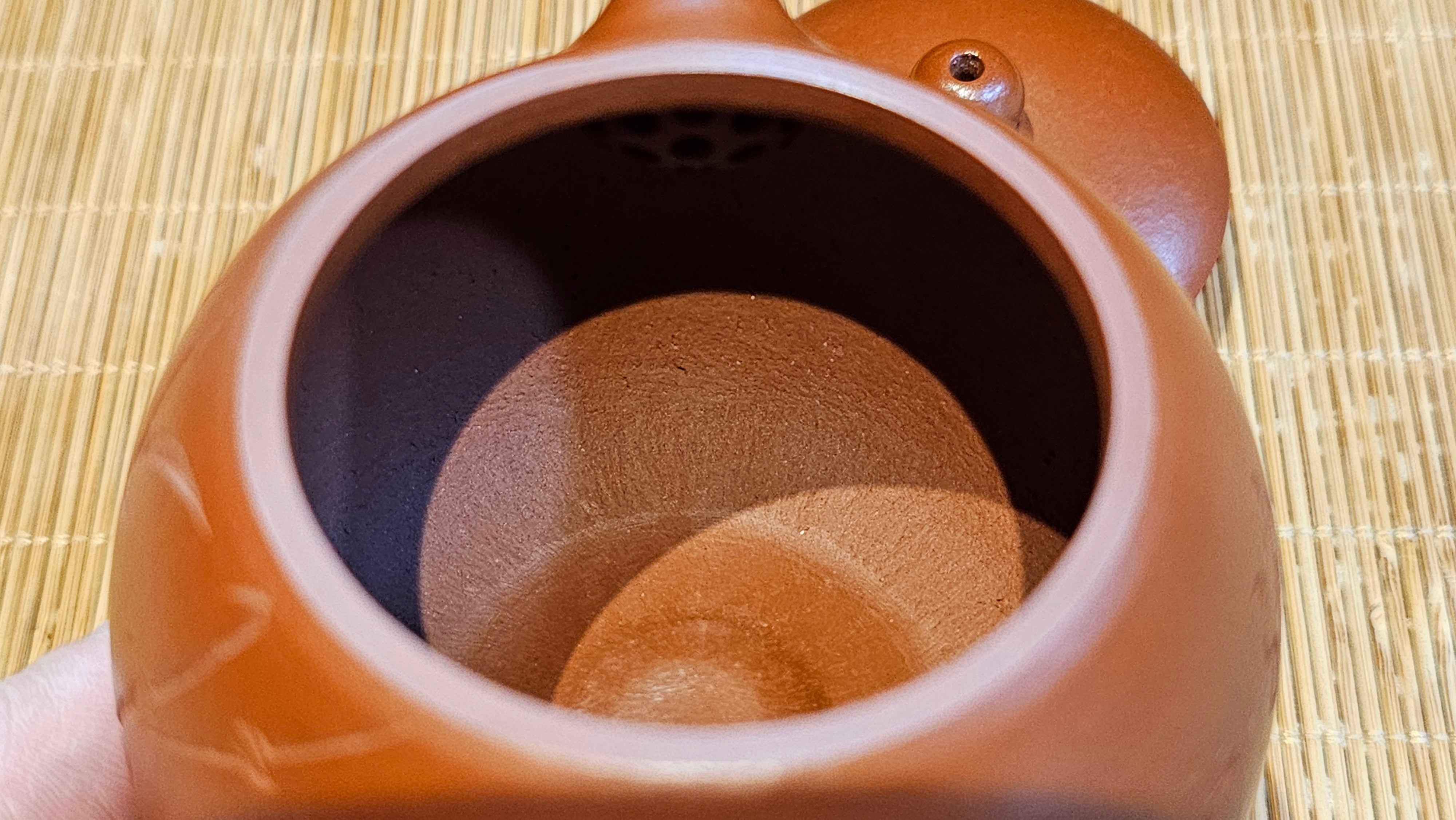 Xi Shi 西施 with Bamboo Engraving 竹刻绘, 161.1ml, Xiao Mei Yao Zhu Ni 小煤窑朱泥, by Collaborative Craftsman Zhai Yi Yao 翟一耀 and Craftsman Yi De Shu 一德书 ~ Congratulations to!Mr V.J.! 1157hrs 16th Sept 2025, Bartlett, IL!