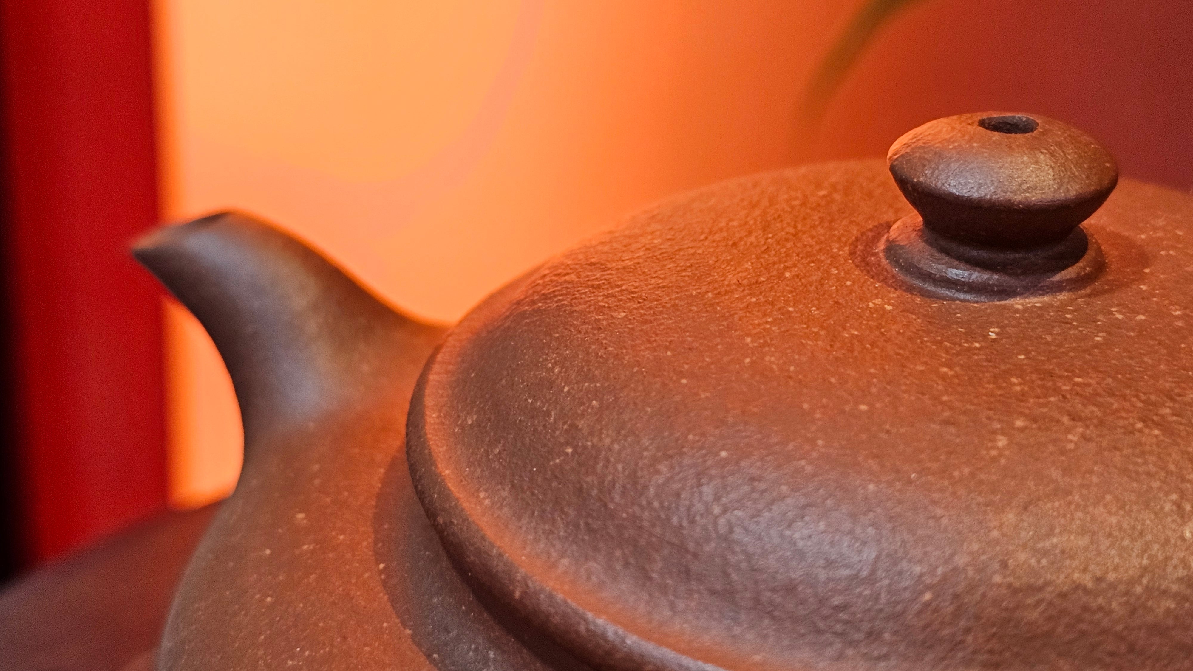 Xu Bian 虚扁, 186.2ml, Hong Jiang Po Ni 红降坡泥, by Craftsman Chen Gui Zhi 陈桂枝。(Red JiangPoNi is rarer than Yellow JiangPoNi, XiaoMeiYao ZhuNi & ZhaoZhuang ZhuNi) ~ Congratulations to Mr B.! 1532hrs 12th Sept 2025! Summerville, Canada🇨🇦.