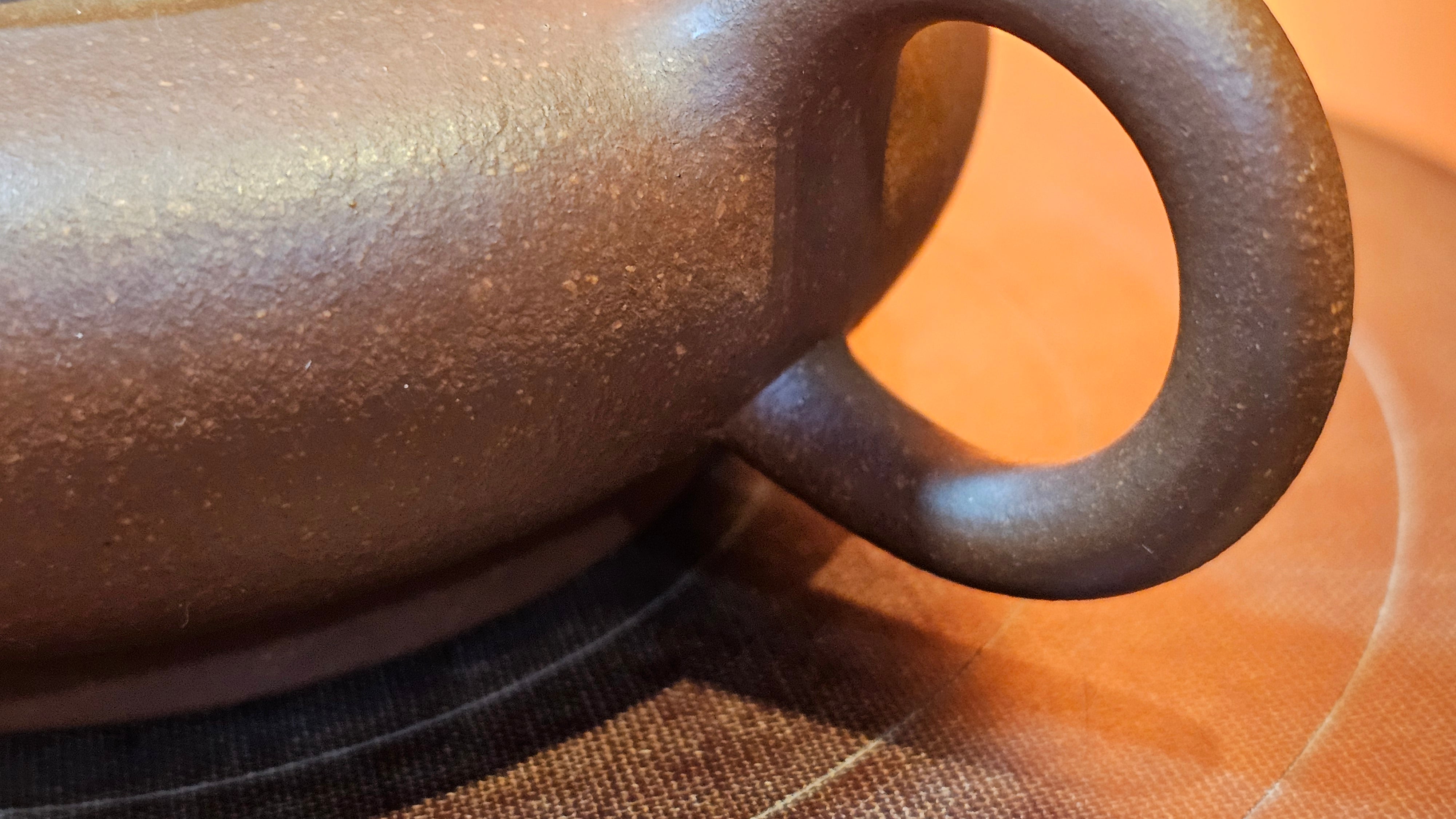 Xu Bian 虚扁, 186.2ml, Hong Jiang Po Ni 红降坡泥, by Craftsman Chen Gui Zhi 陈桂枝。(Red JiangPoNi is rarer than Yellow JiangPoNi, XiaoMeiYao ZhuNi & ZhaoZhuang ZhuNi) ~ Congratulations to Mr B.! 1532hrs 12th Sept 2025! Summerville, Canada🇨🇦.