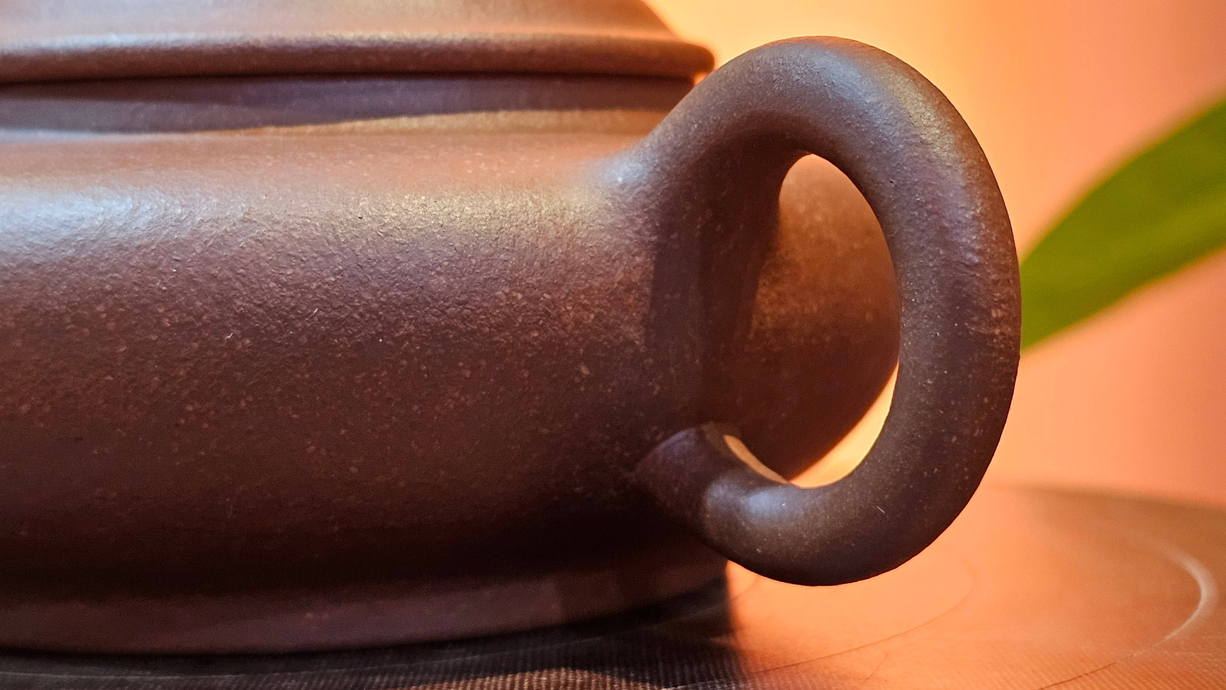 Xu Bian 虚扁, 186.2ml, Hong Jiang Po Ni 红降坡泥, by Craftsman Chen Gui Zhi 陈桂枝。(Red JiangPoNi is rarer than Yellow JiangPoNi, XiaoMeiYao ZhuNi & ZhaoZhuang ZhuNi) ~ Congratulations to Mr B.! 1532hrs 12th Sept 2025! Summerville, Canada🇨🇦.