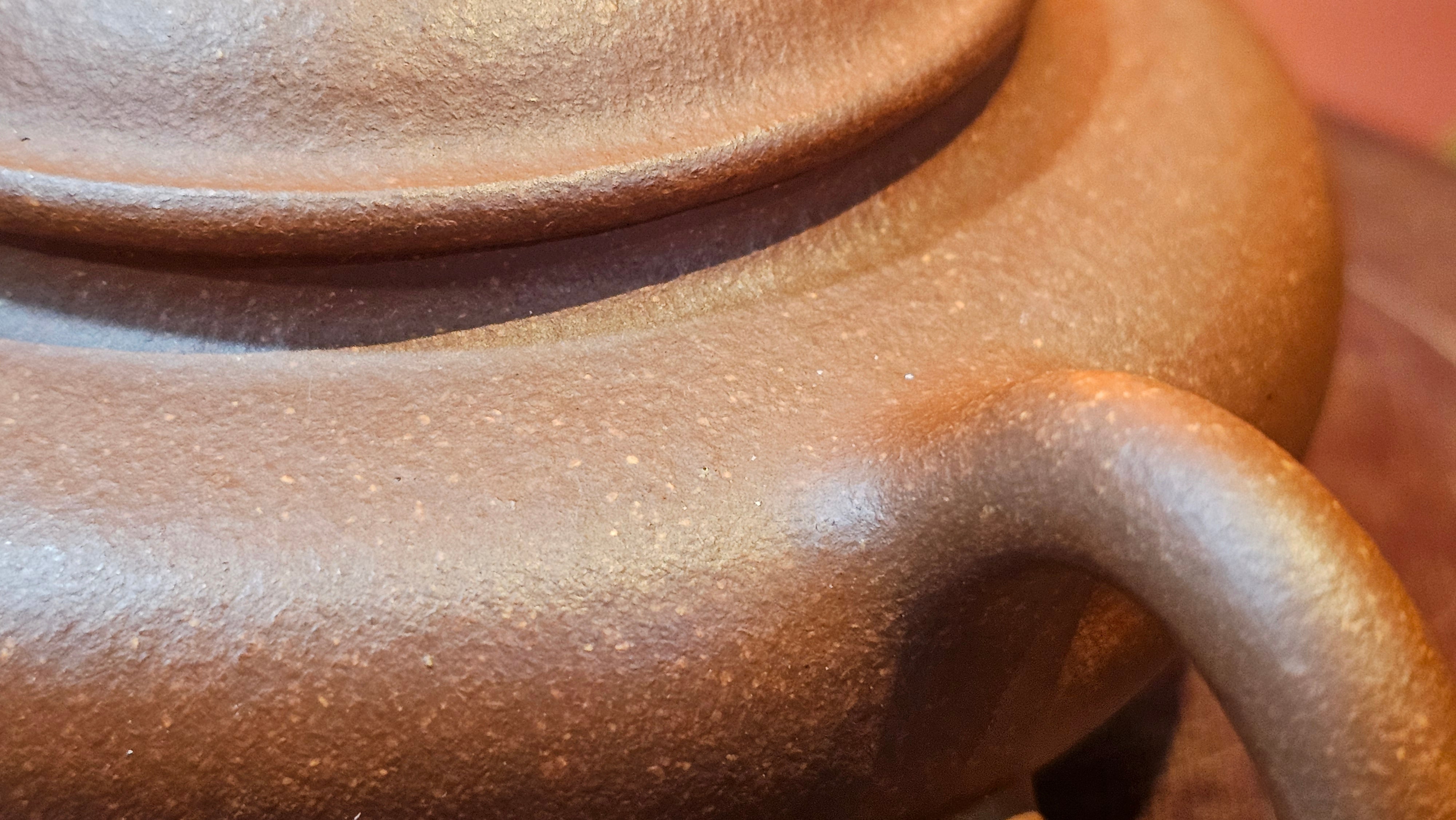 Xu Bian 虚扁, 186.2ml, Hong Jiang Po Ni 红降坡泥, by Craftsman Chen Gui Zhi 陈桂枝。(Red JiangPoNi is rarer than Yellow JiangPoNi, XiaoMeiYao ZhuNi & ZhaoZhuang ZhuNi) ~ Congratulations to Mr B.! 1532hrs 12th Sept 2025! Summerville, Canada🇨🇦.