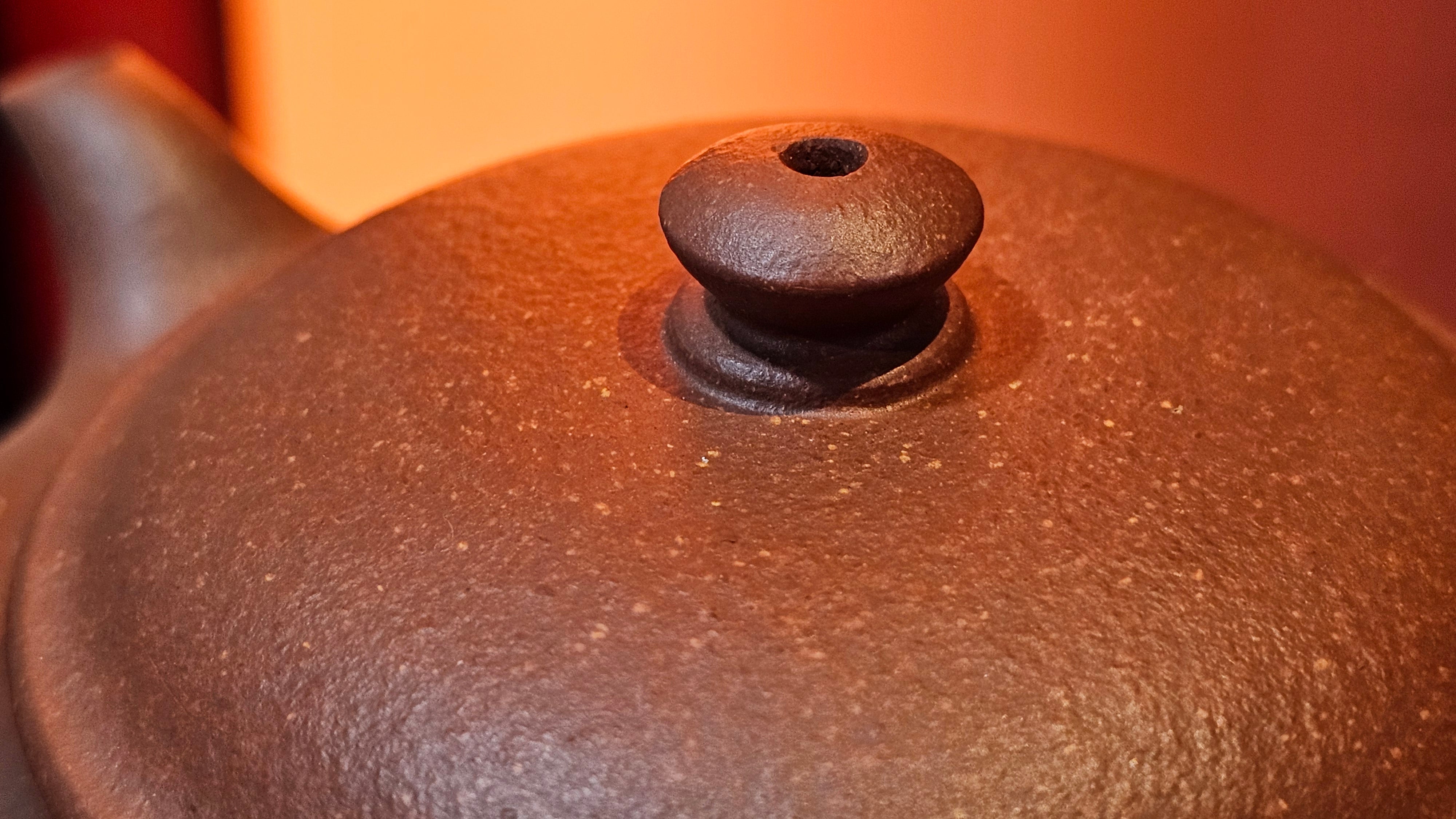 Xu Bian 虚扁, 186.2ml, Hong Jiang Po Ni 红降坡泥, by Craftsman Chen Gui Zhi 陈桂枝。(Red JiangPoNi is rarer than Yellow JiangPoNi, XiaoMeiYao ZhuNi & ZhaoZhuang ZhuNi) ~ Congratulations to Mr B.! 1532hrs 12th Sept 2025! Summerville, Canada🇨🇦.