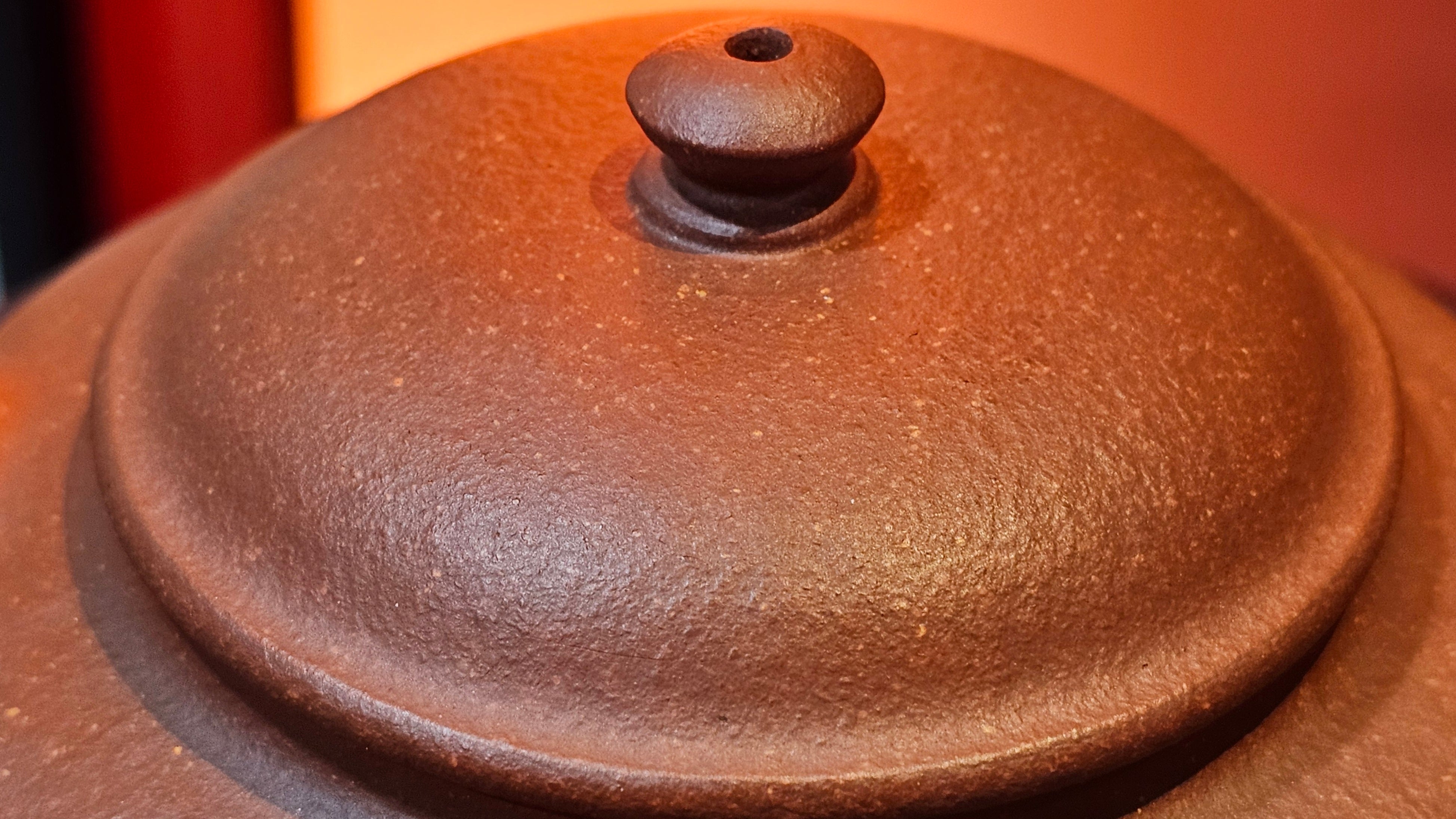 Xu Bian 虚扁, 186.2ml, Hong Jiang Po Ni 红降坡泥, by Craftsman Chen Gui Zhi 陈桂枝。(Red JiangPoNi is rarer than Yellow JiangPoNi, XiaoMeiYao ZhuNi & ZhaoZhuang ZhuNi) ~ Congratulations to Mr B.! 1532hrs 12th Sept 2025! Summerville, Canada🇨🇦.