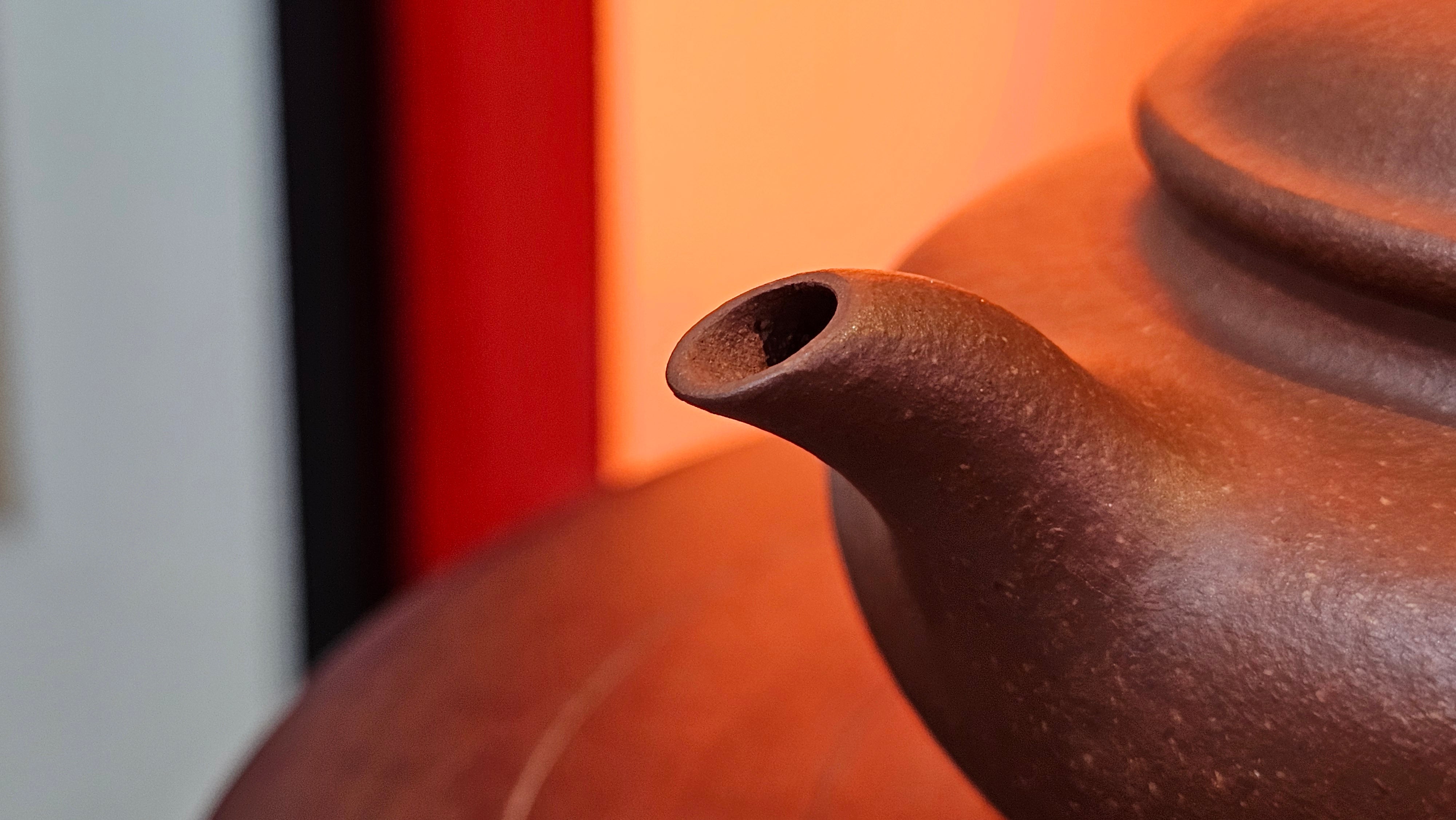 Xu Bian 虚扁, 186.2ml, Hong Jiang Po Ni 红降坡泥, by Craftsman Chen Gui Zhi 陈桂枝。(Red JiangPoNi is rarer than Yellow JiangPoNi, XiaoMeiYao ZhuNi & ZhaoZhuang ZhuNi) ~ Congratulations to Mr B.! 1532hrs 12th Sept 2025! Summerville, Canada🇨🇦.