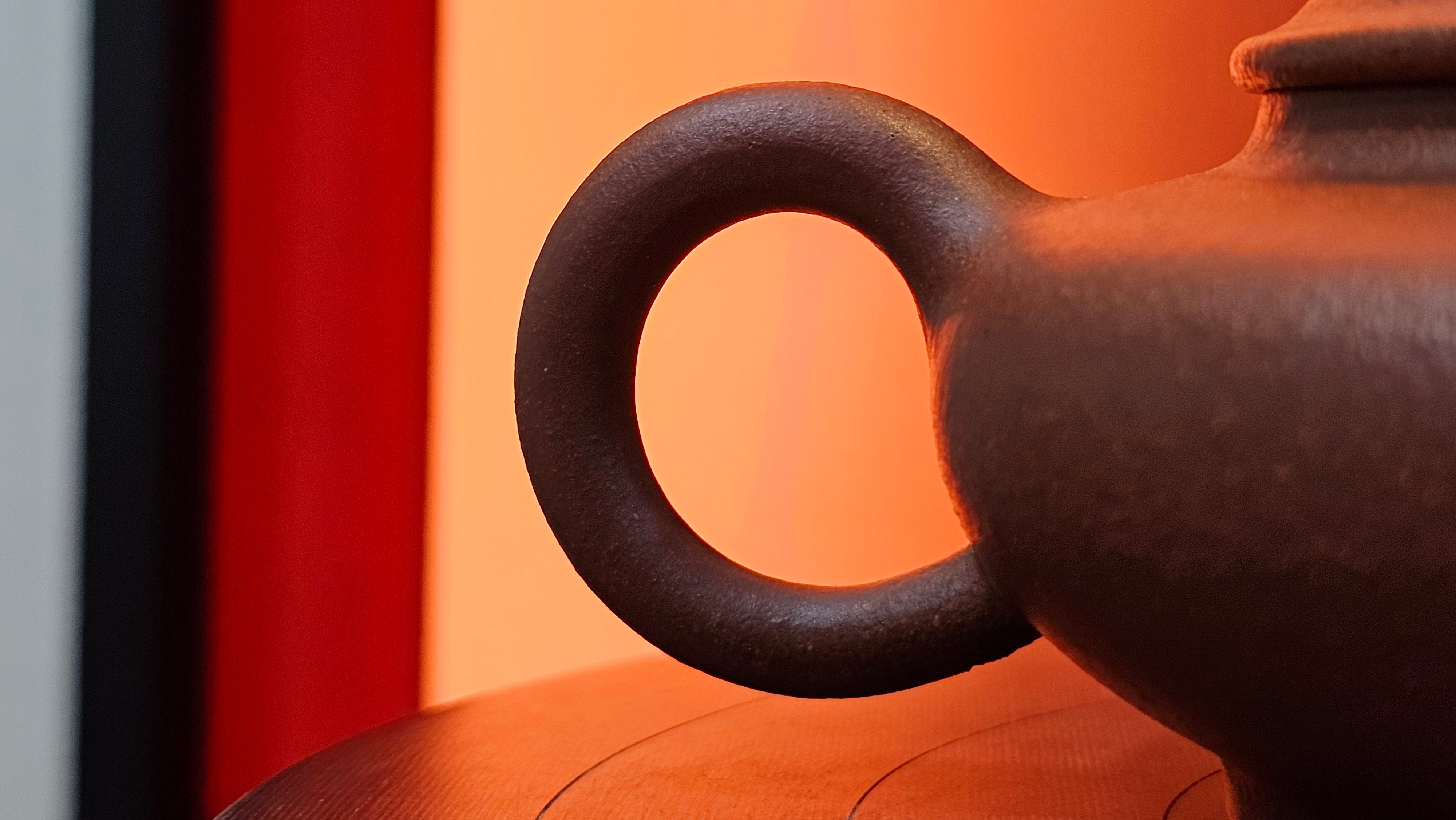 Xu Bian 虚扁, 186.2ml, Hong Jiang Po Ni 红降坡泥, by Craftsman Chen Gui Zhi 陈桂枝。(Red JiangPoNi is rarer than Yellow JiangPoNi, XiaoMeiYao ZhuNi & ZhaoZhuang ZhuNi) ~ Congratulations to Mr B.! 1532hrs 12th Sept 2025! Summerville, Canada🇨🇦.