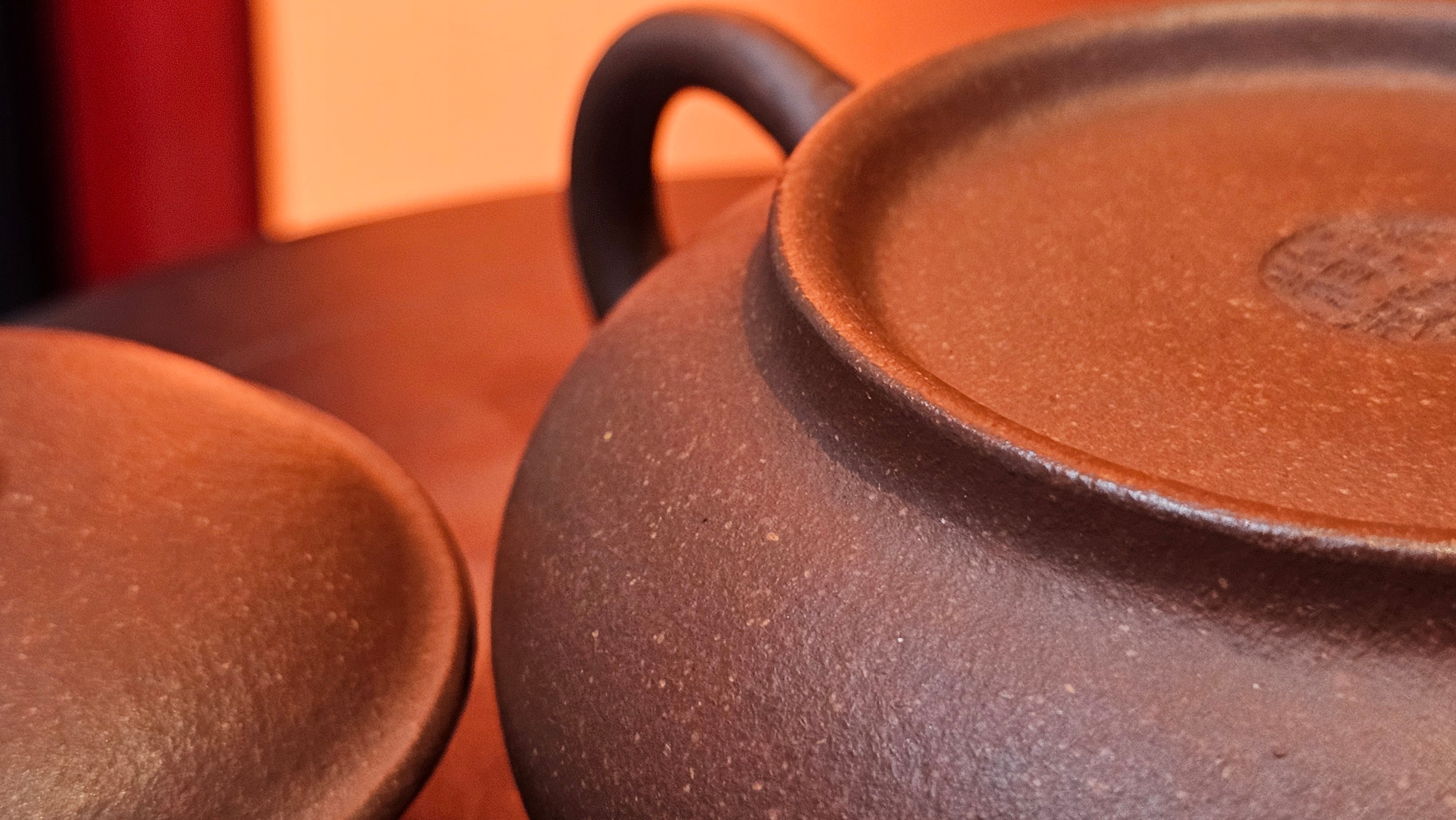 Xu Bian 虚扁, 186.2ml, Hong Jiang Po Ni 红降坡泥, by Craftsman Chen Gui Zhi 陈桂枝。(Red JiangPoNi is rarer than Yellow JiangPoNi, XiaoMeiYao ZhuNi & ZhaoZhuang ZhuNi) ~ Congratulations to Mr B.! 1532hrs 12th Sept 2025! Summerville, Canada🇨🇦.