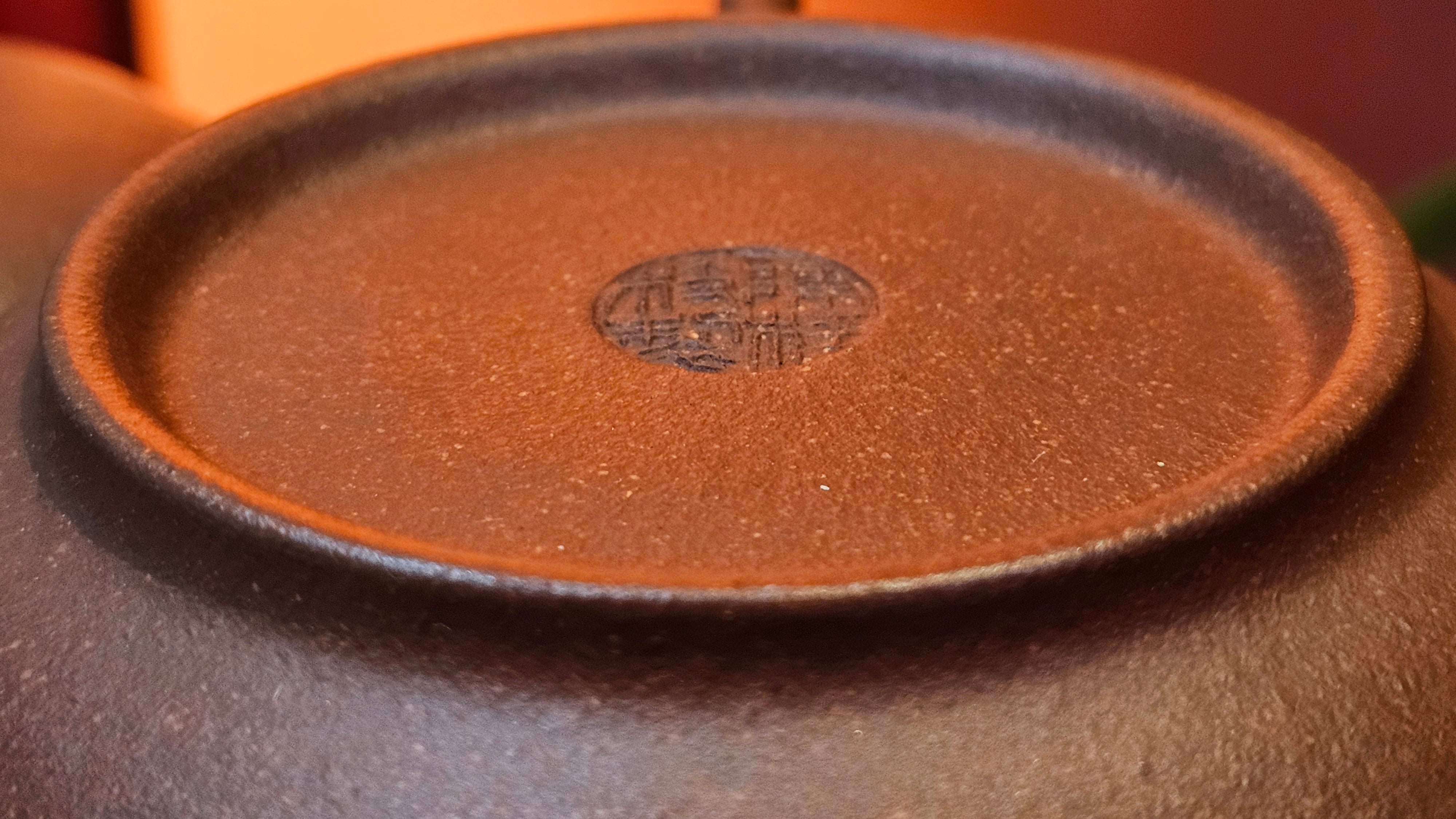 Xu Bian 虚扁, 186.2ml, Hong Jiang Po Ni 红降坡泥, by Craftsman Chen Gui Zhi 陈桂枝。(Red JiangPoNi is rarer than Yellow JiangPoNi, XiaoMeiYao ZhuNi & ZhaoZhuang ZhuNi) ~ Congratulations to Mr B.! 1532hrs 12th Sept 2025! Summerville, Canada🇨🇦.