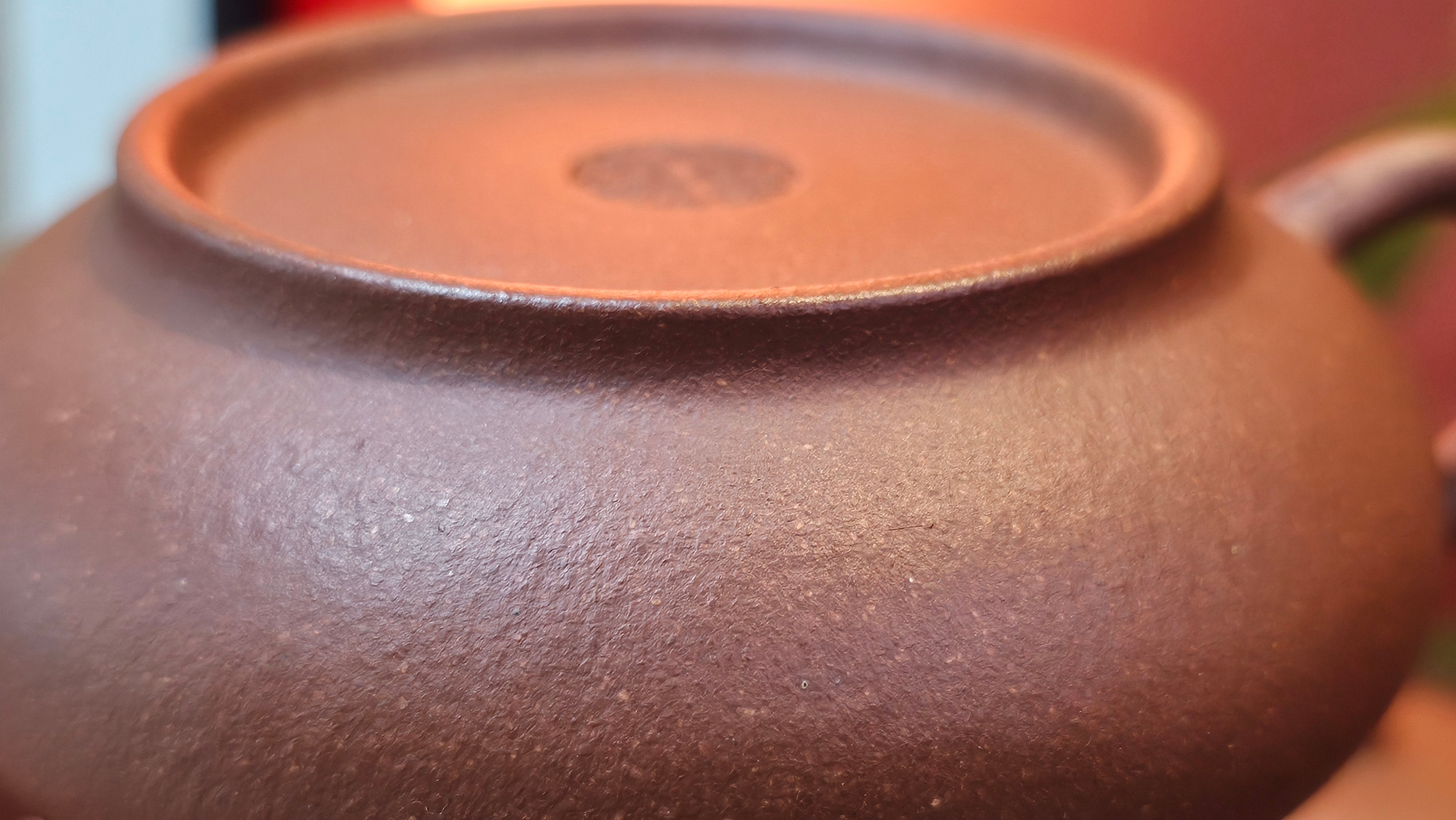 Xu Bian 虚扁, 186.2ml, Hong Jiang Po Ni 红降坡泥, by Craftsman Chen Gui Zhi 陈桂枝。(Red JiangPoNi is rarer than Yellow JiangPoNi, XiaoMeiYao ZhuNi & ZhaoZhuang ZhuNi) ~ Congratulations to Mr B.! 1532hrs 12th Sept 2025! Summerville, Canada🇨🇦.