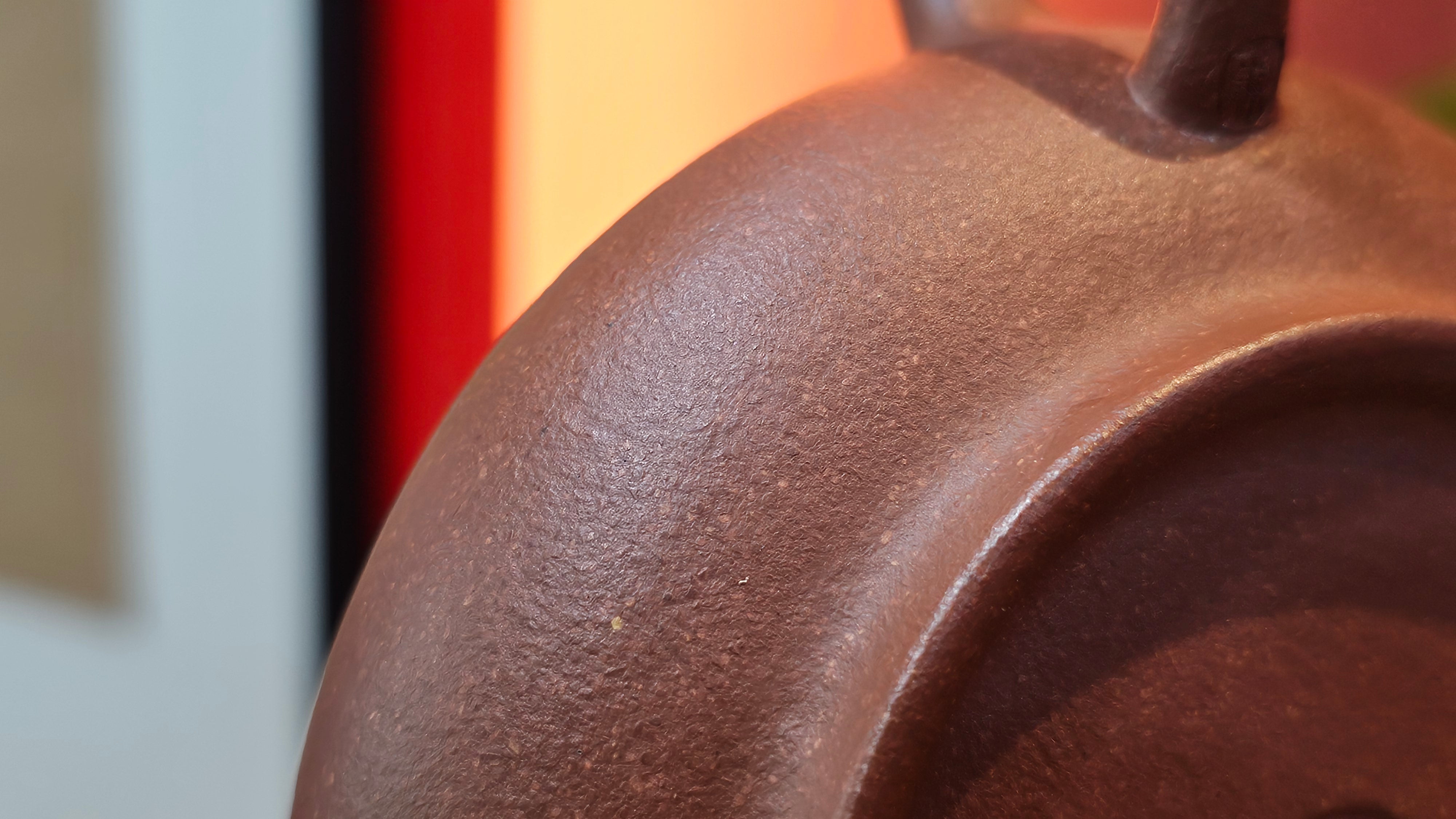 Xu Bian 虚扁, 186.2ml, Hong Jiang Po Ni 红降坡泥, by Craftsman Chen Gui Zhi 陈桂枝。(Red JiangPoNi is rarer than Yellow JiangPoNi, XiaoMeiYao ZhuNi & ZhaoZhuang ZhuNi) ~ Congratulations to Mr B.! 1532hrs 12th Sept 2025! Summerville, Canada🇨🇦.