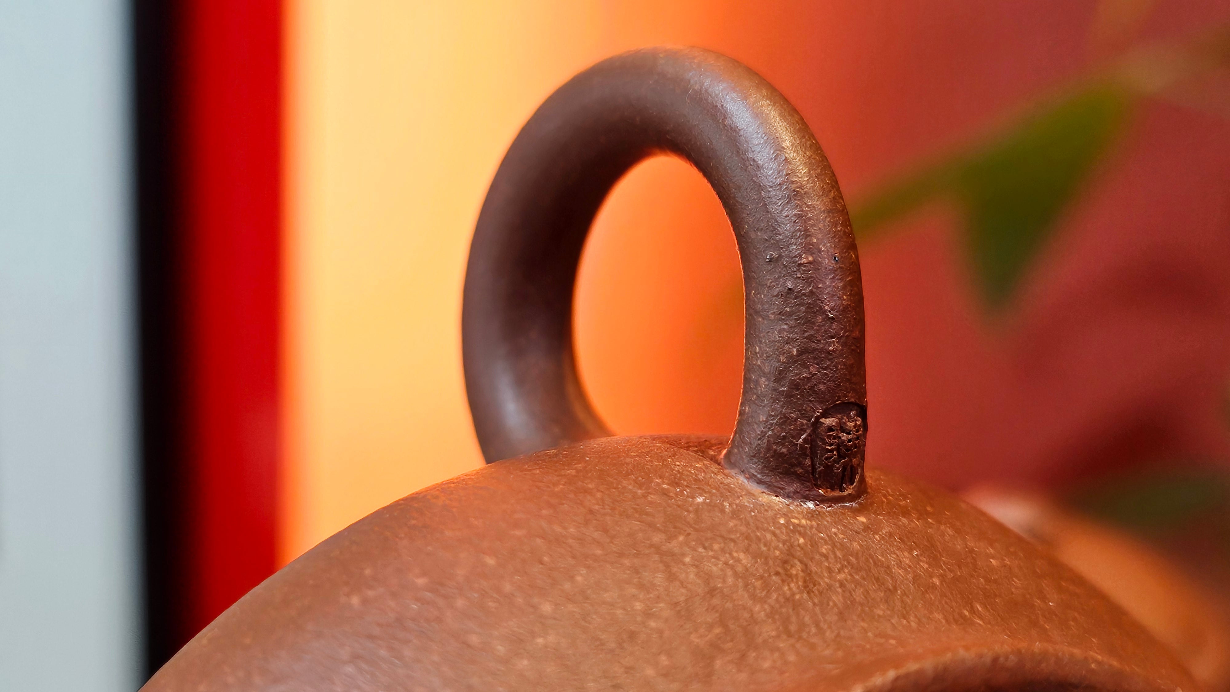 Xu Bian 虚扁, 186.2ml, Hong Jiang Po Ni 红降坡泥, by Craftsman Chen Gui Zhi 陈桂枝。(Red JiangPoNi is rarer than Yellow JiangPoNi, XiaoMeiYao ZhuNi & ZhaoZhuang ZhuNi) ~ Congratulations to Mr B.! 1532hrs 12th Sept 2025! Summerville, Canada🇨🇦.