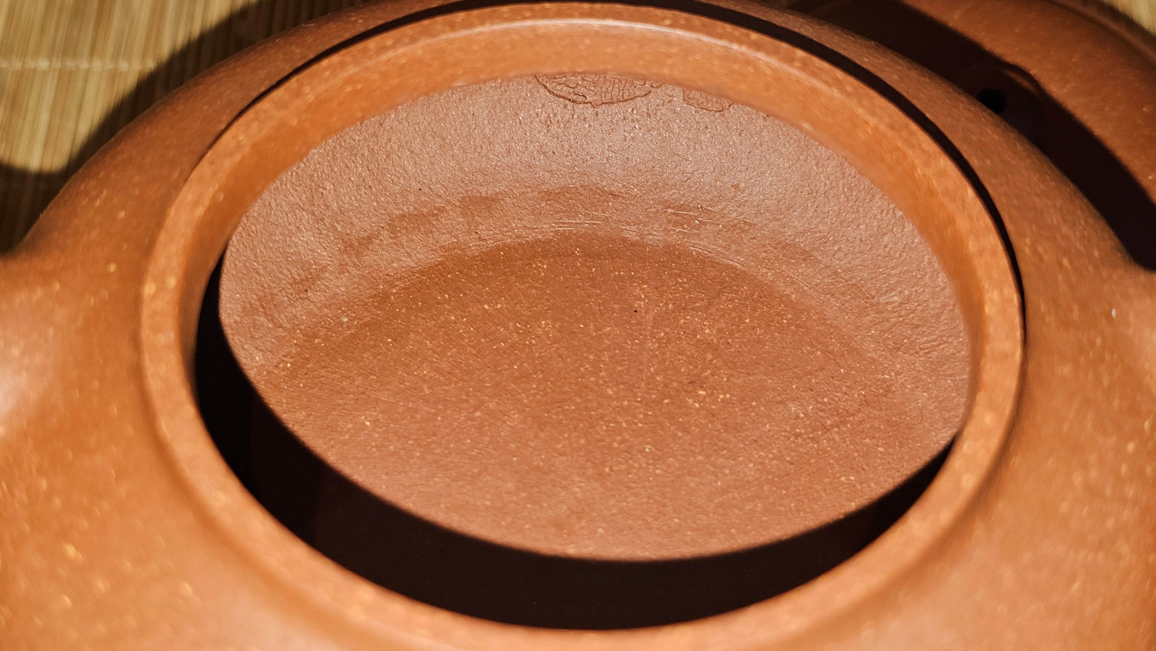 Xu Bian 虚扁, 186.2ml, Hong Jiang Po Ni 红降坡泥, by Craftsman Chen Gui Zhi 陈桂枝。(Red JiangPoNi is rarer than Yellow JiangPoNi, XiaoMeiYao ZhuNi & ZhaoZhuang ZhuNi) ~ Congratulations to Mr B.! 1532hrs 12th Sept 2025! Summerville, Canada🇨🇦.